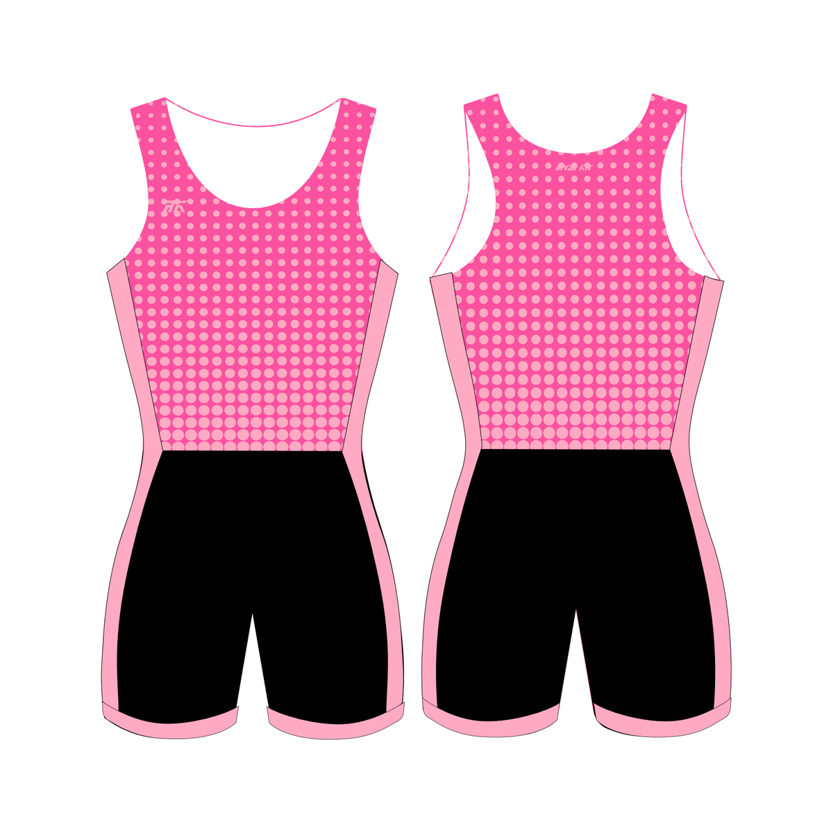 Rival Kit High Viz Collection AIOX Strawberry Polka Dots