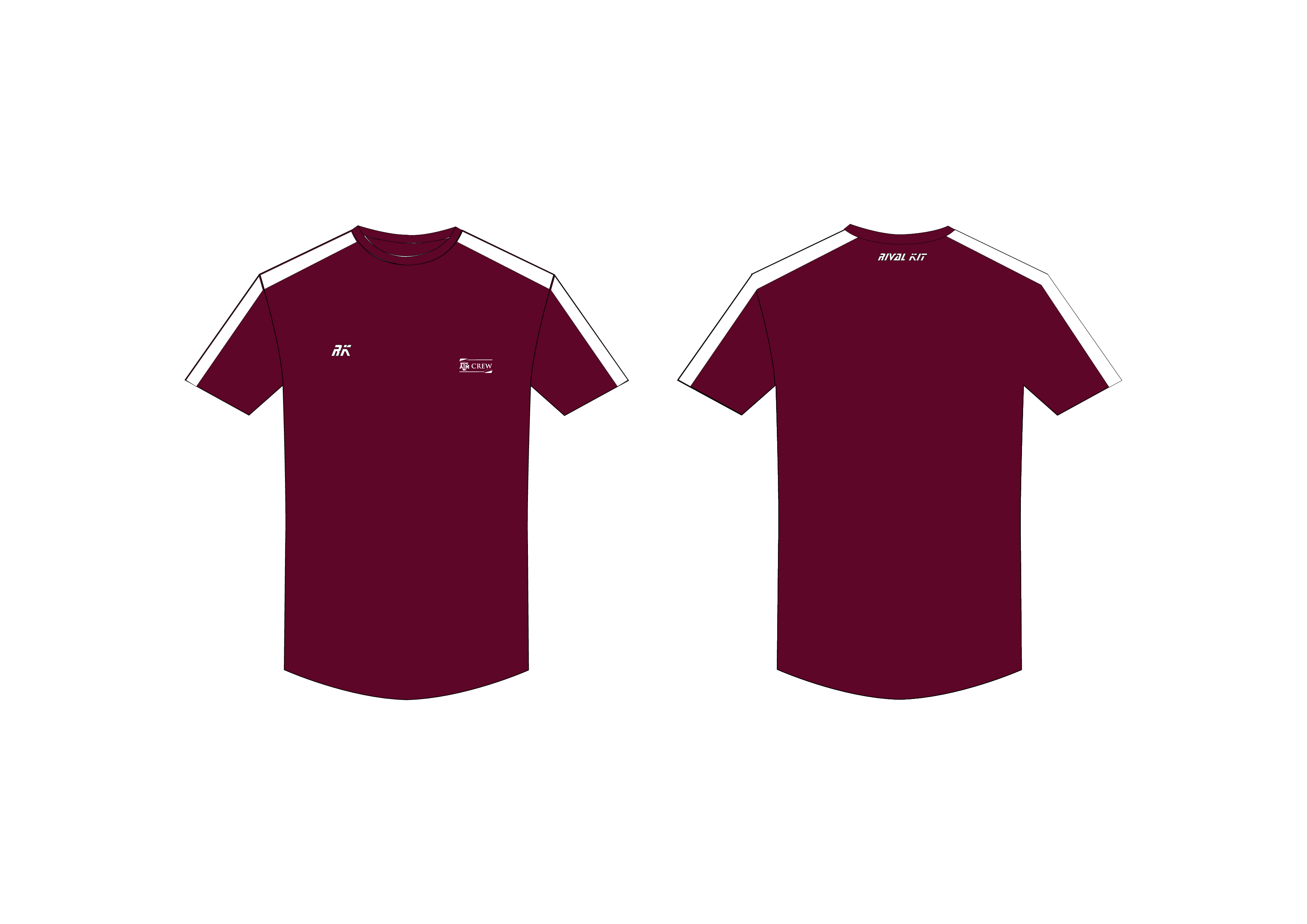 Texas A&M Short Sleeve Gym T-shirt