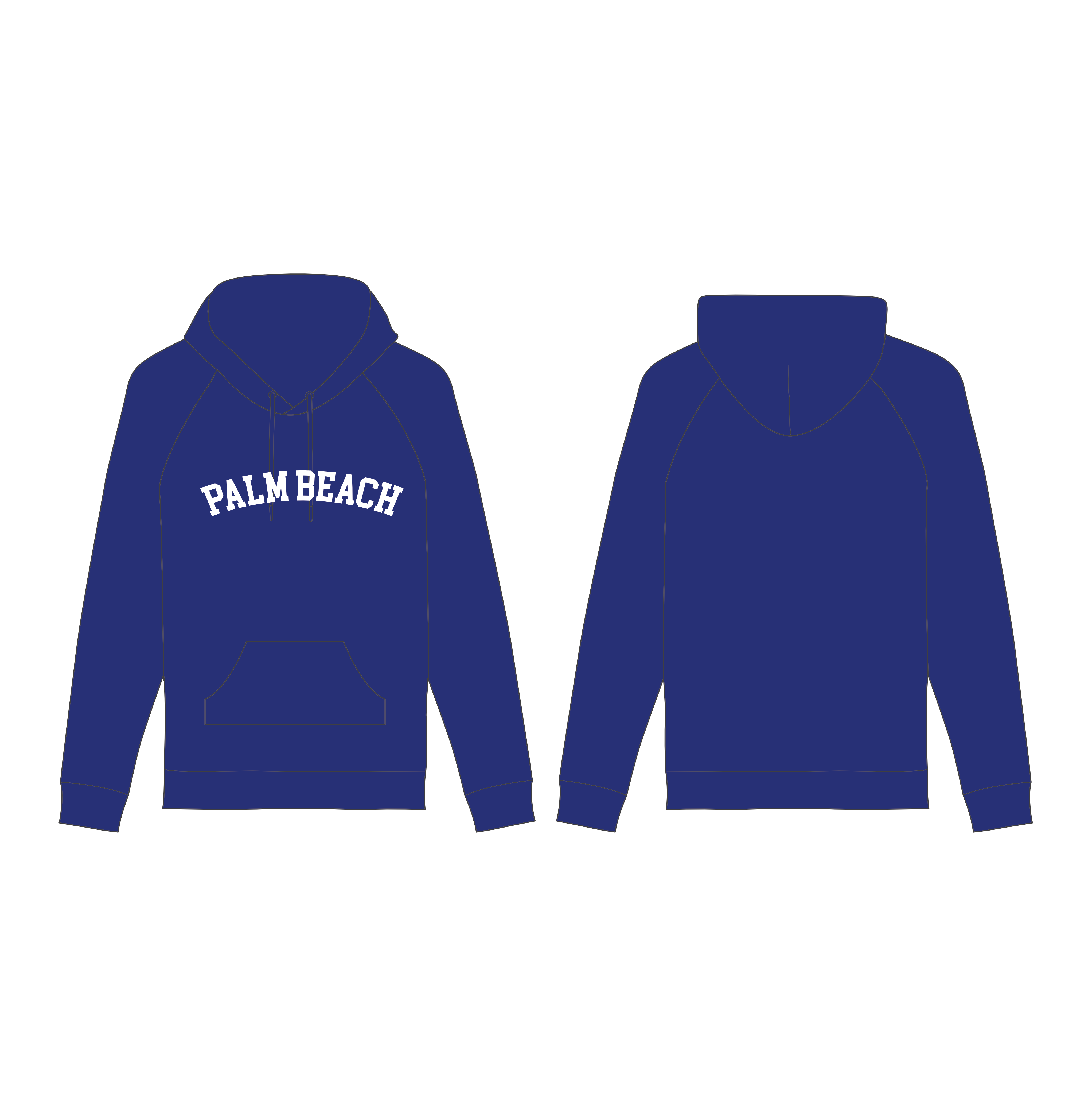 Palm Beach Rowing Hoodie