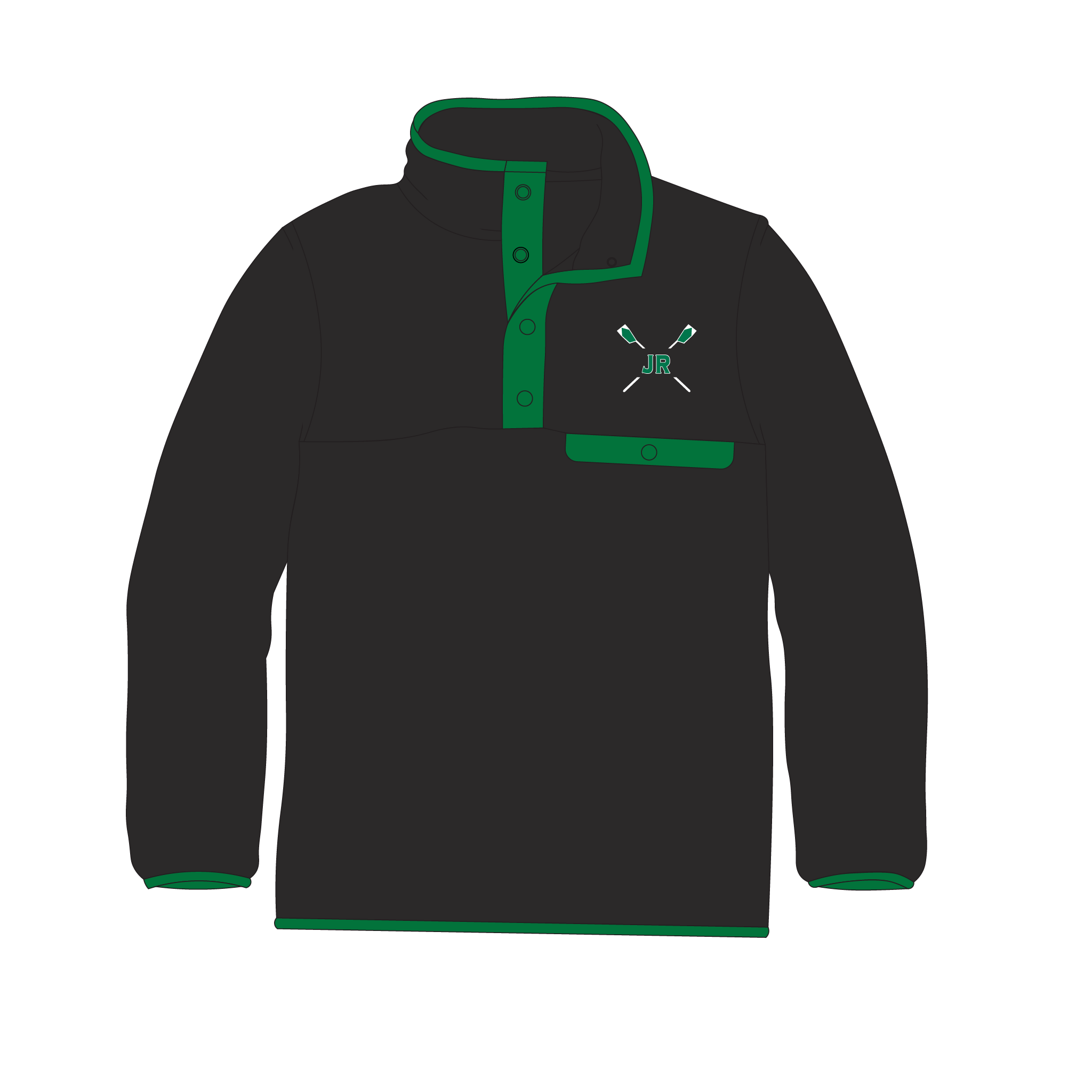 Jackson-Reed Crew Pocket Fleece