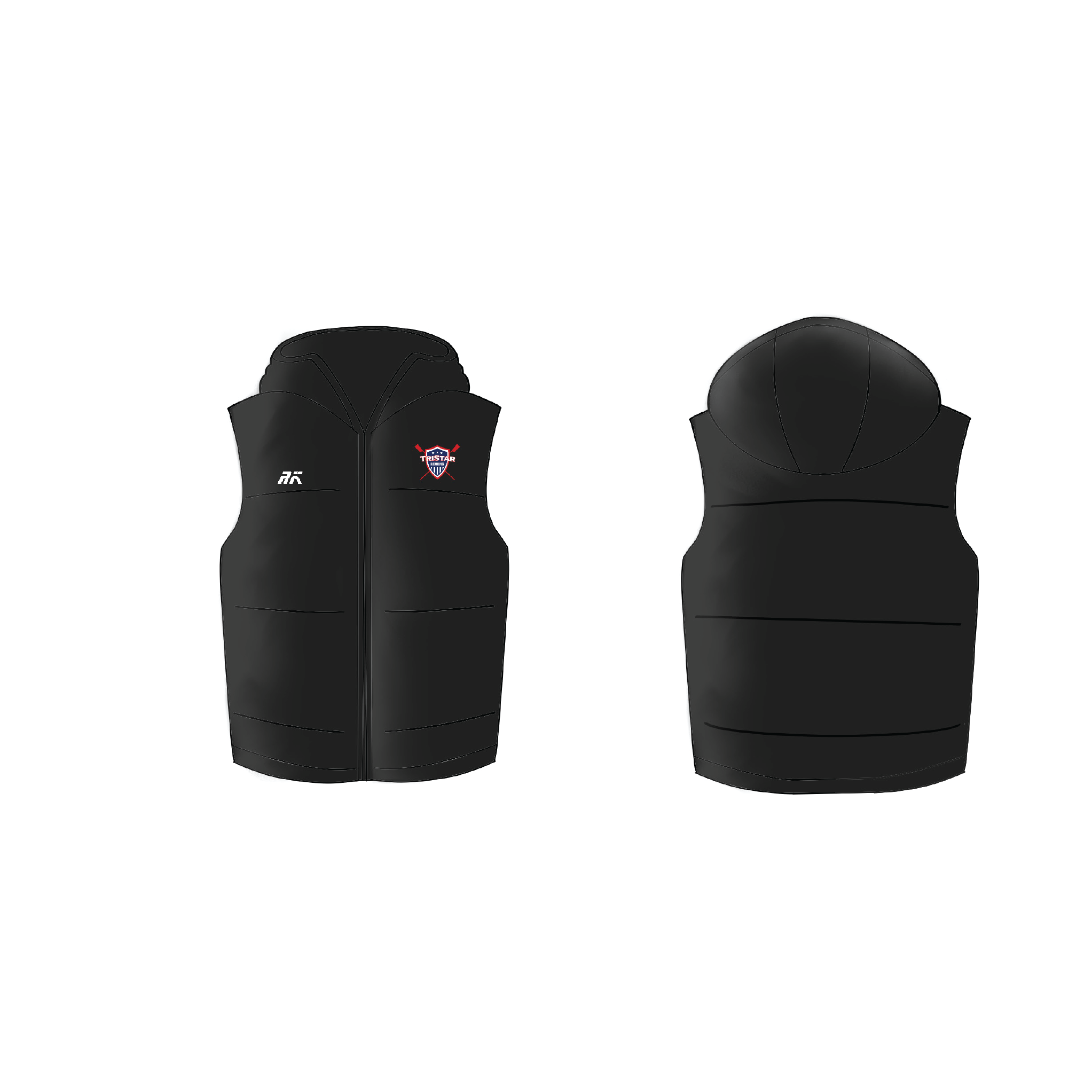 Tristar Rowing Lightweight Puffa Gilet