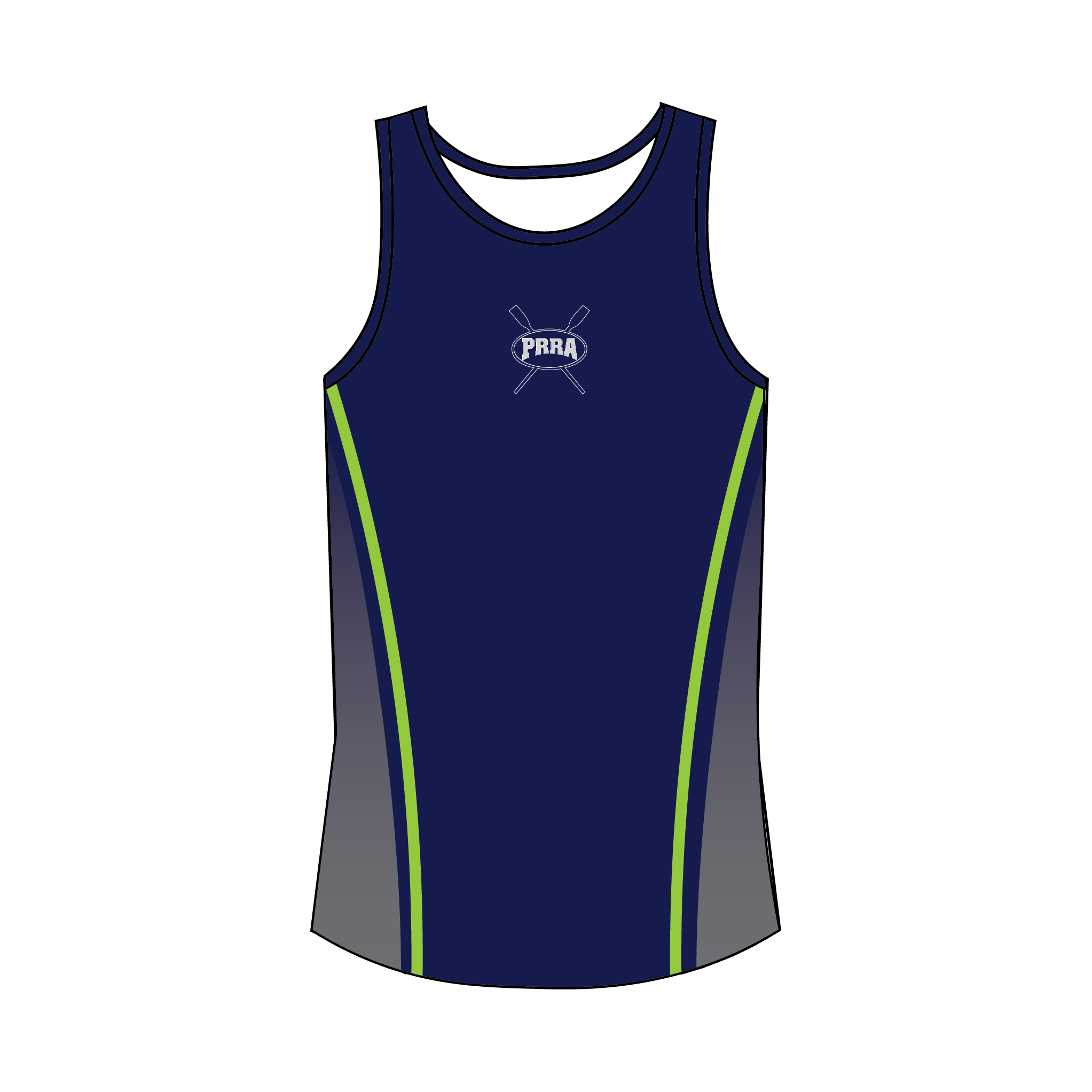 Passaic River Rowing Association Gym Vest 2