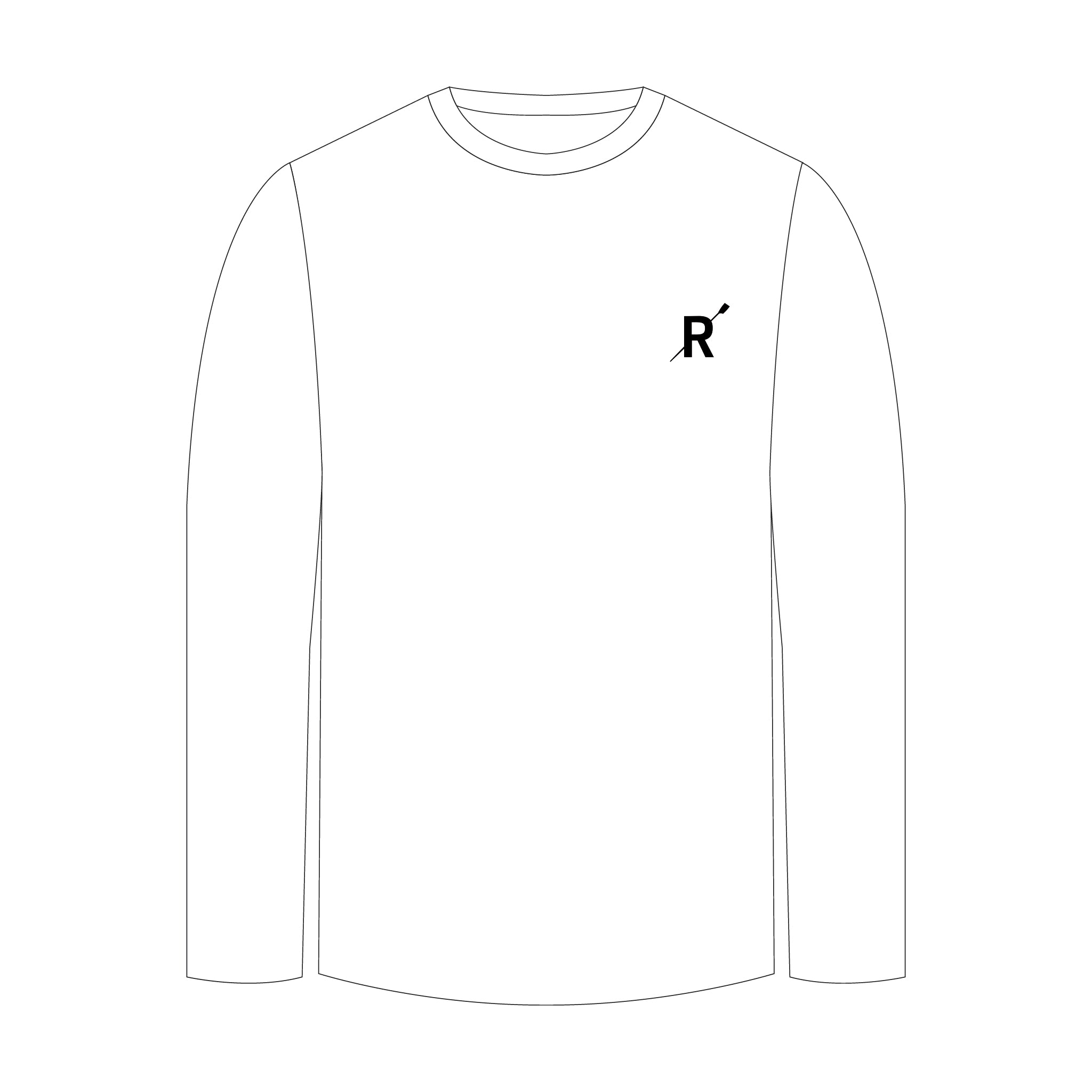 Radcliffe Rowing Long Sleeve Gym T-Shirt 1