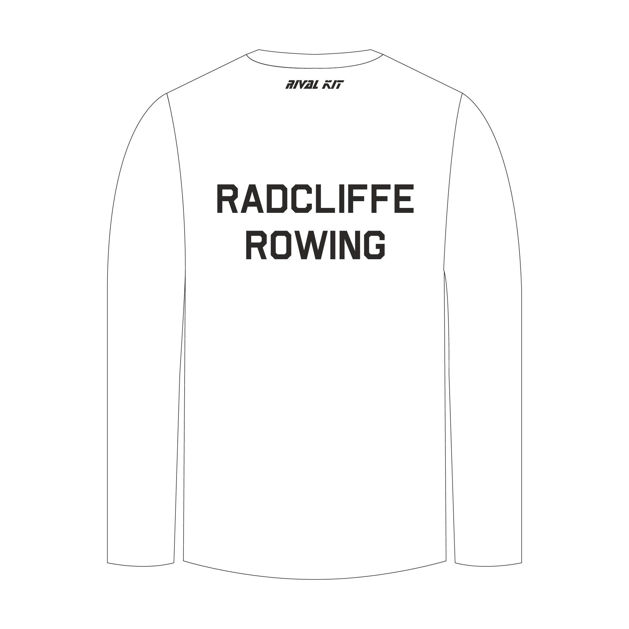 Radcliffe Rowing Long Sleeve Gym T-Shirt 1