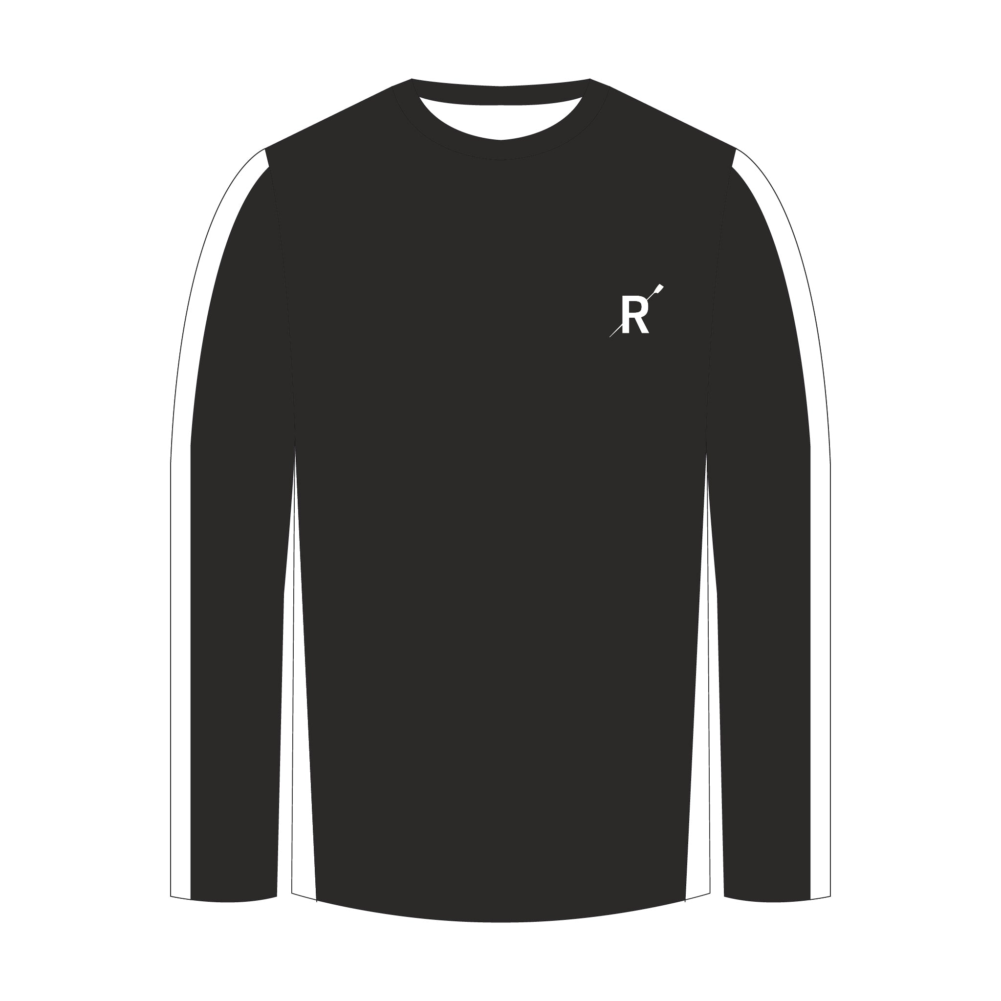 Radcliffe Rowing Long Sleeve Gym T-Shirt 2