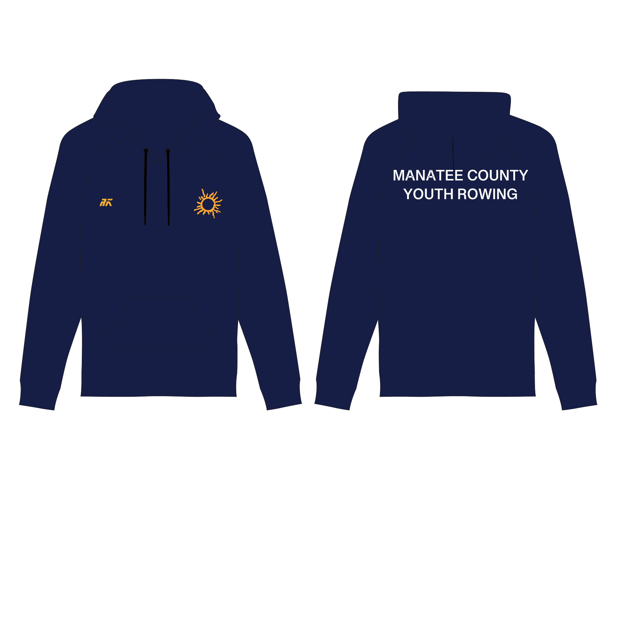 Manatee County Youth Rowing Hoodie