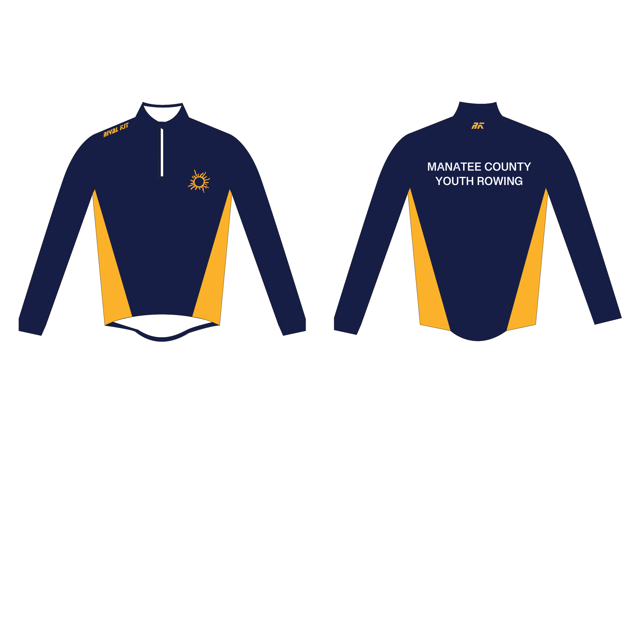 Manatee County Youth Rowing Splash Jacket