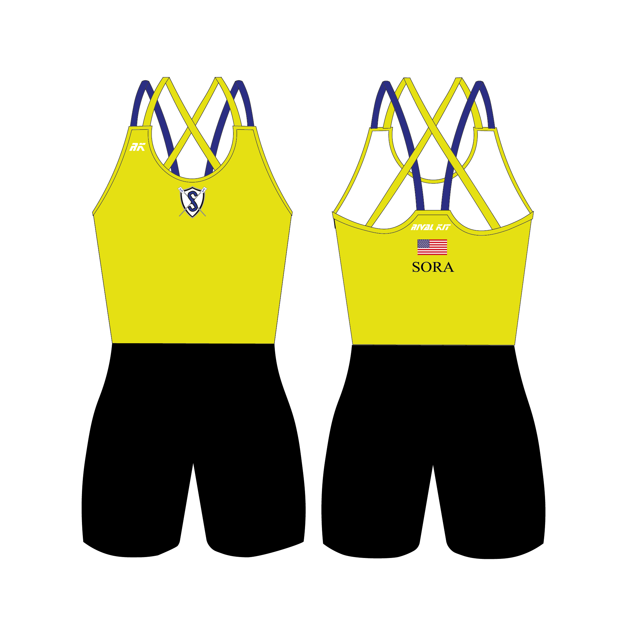 SORA Yellow Strappy AIO