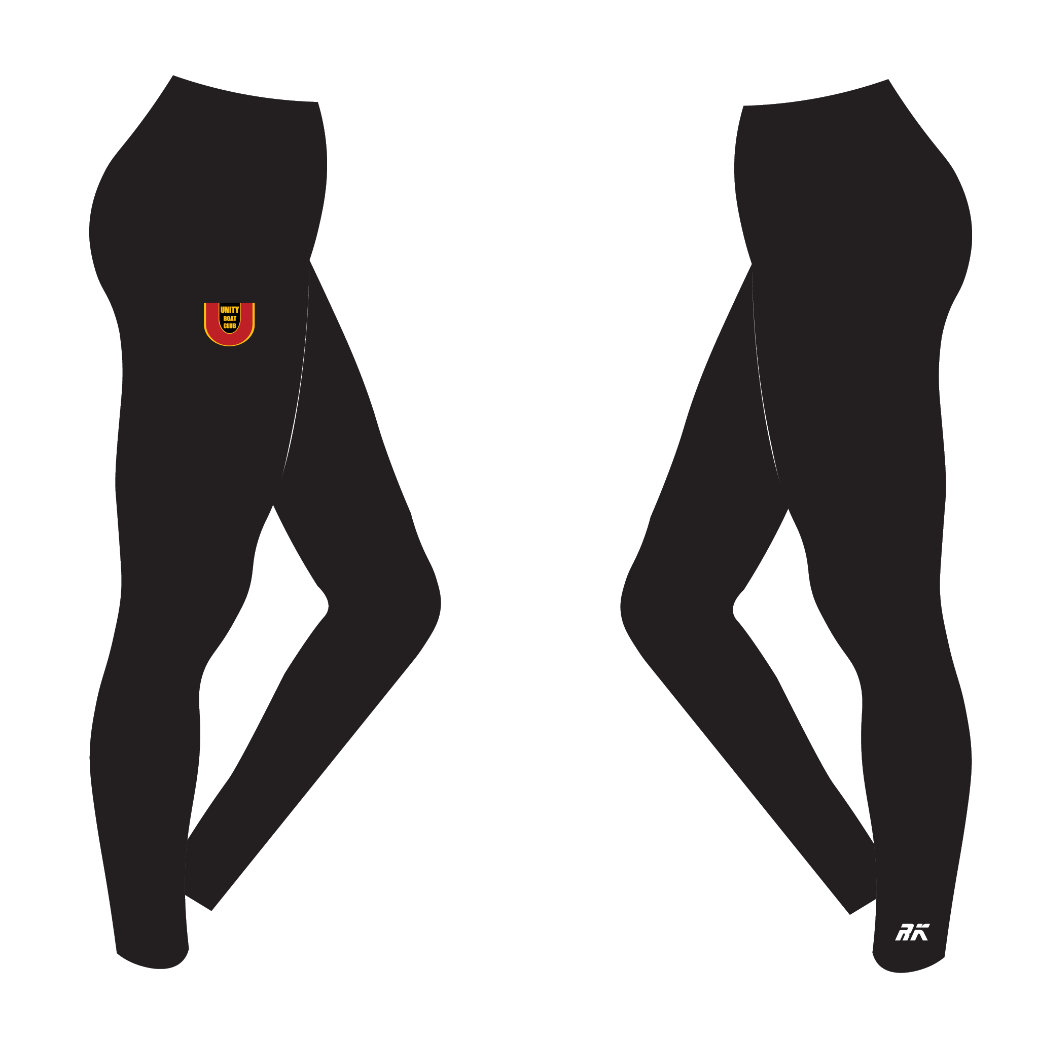 Unity Boat Club Black Leggings