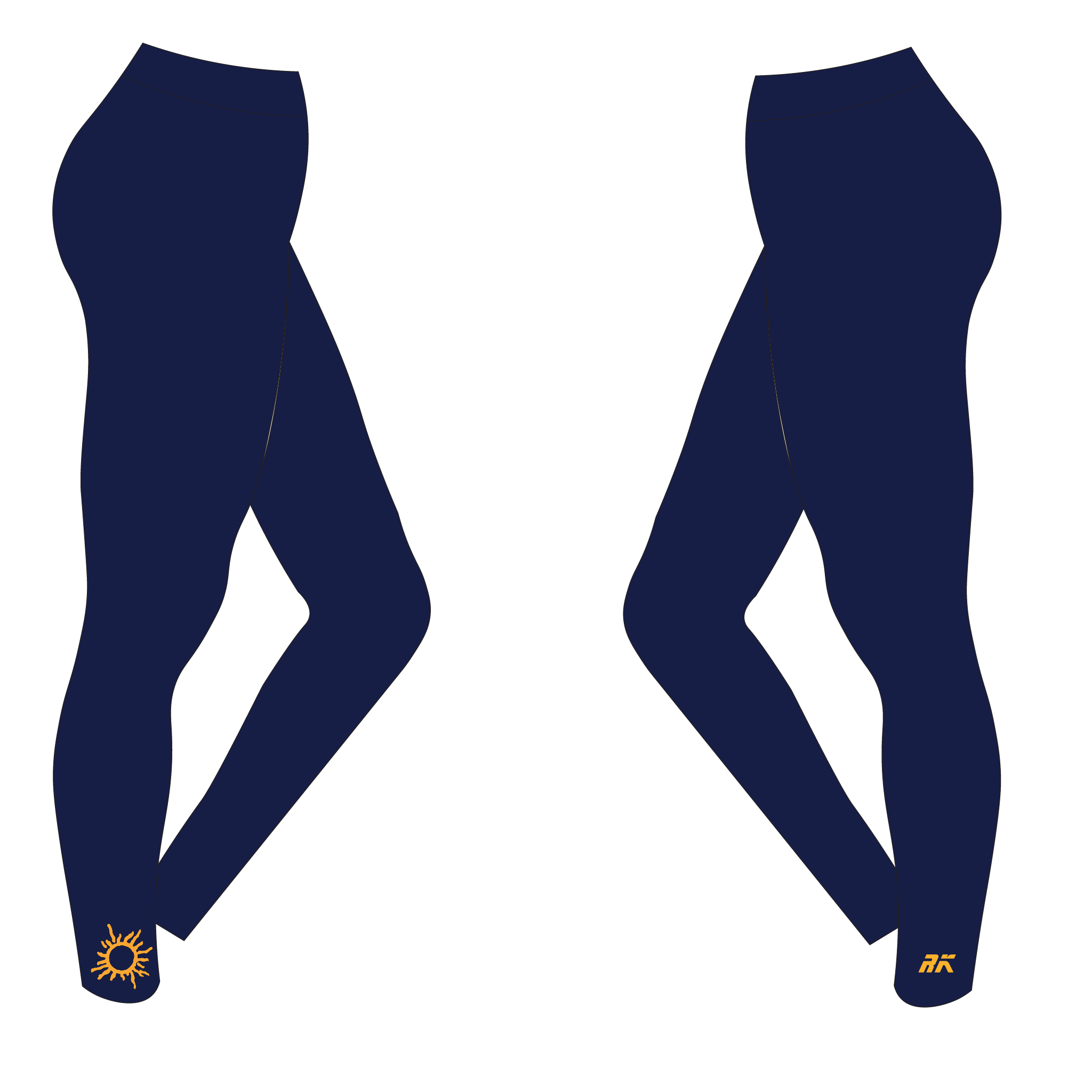 Manatee County Youth Rowing Leggings