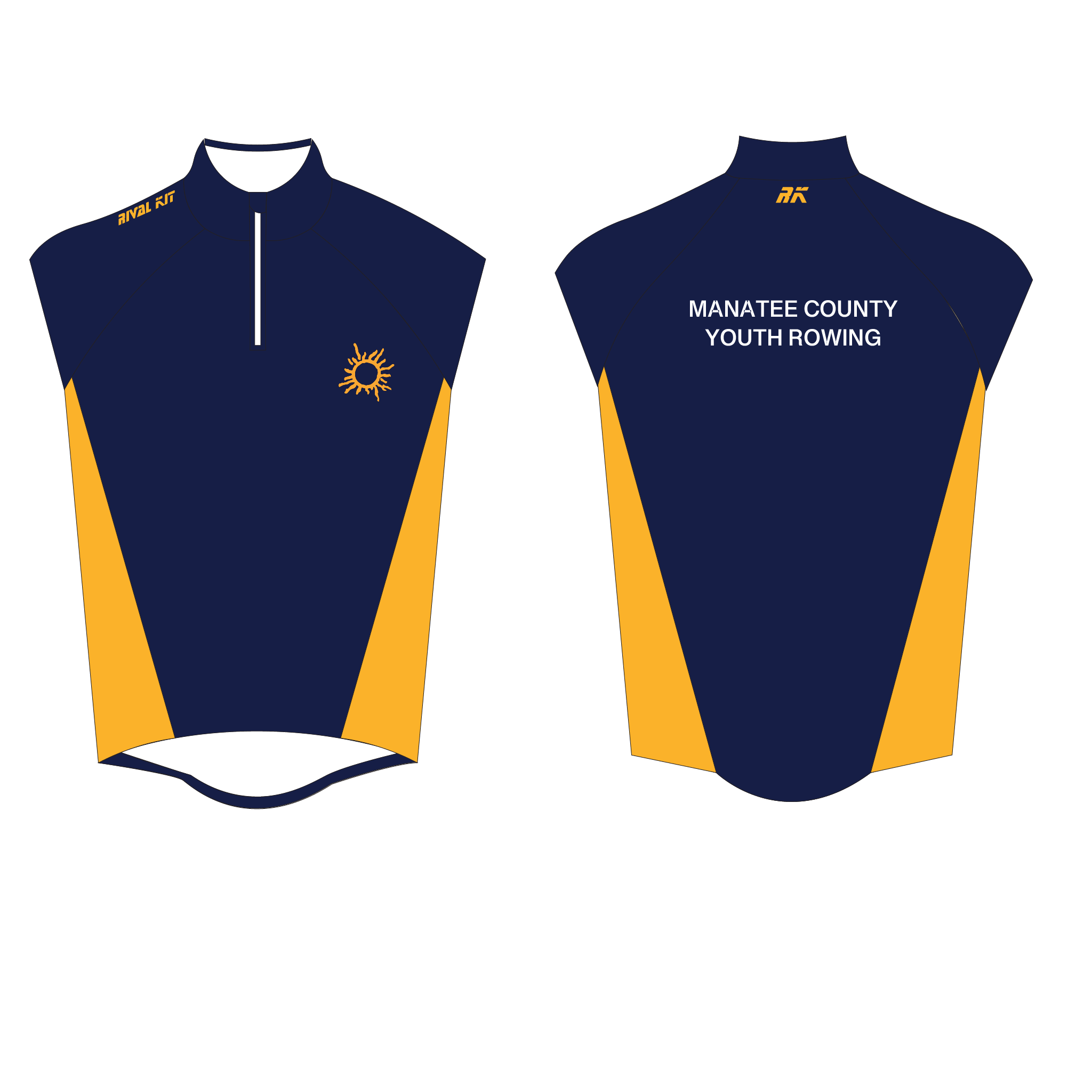 Manatee County Youth Rowing Splash Gilet