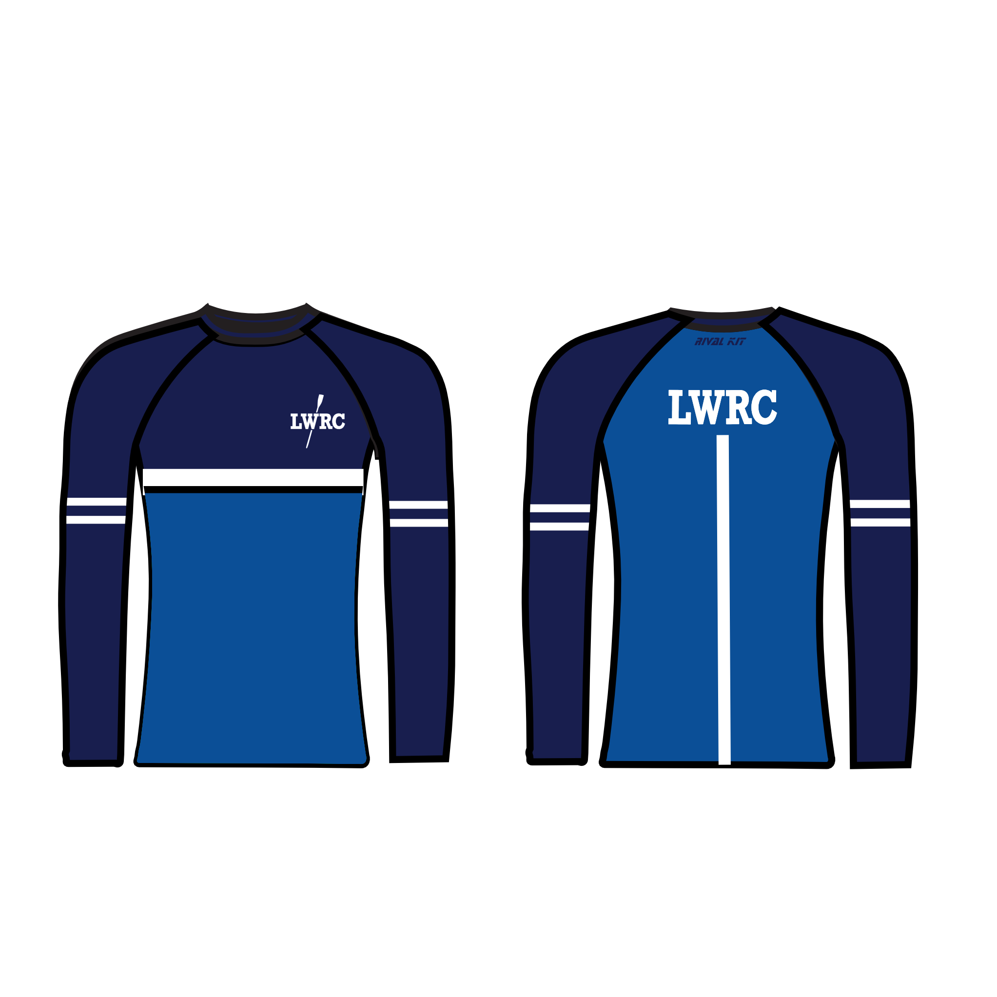 Lake Washington Rowing Club Long Sleeve Base-Layer