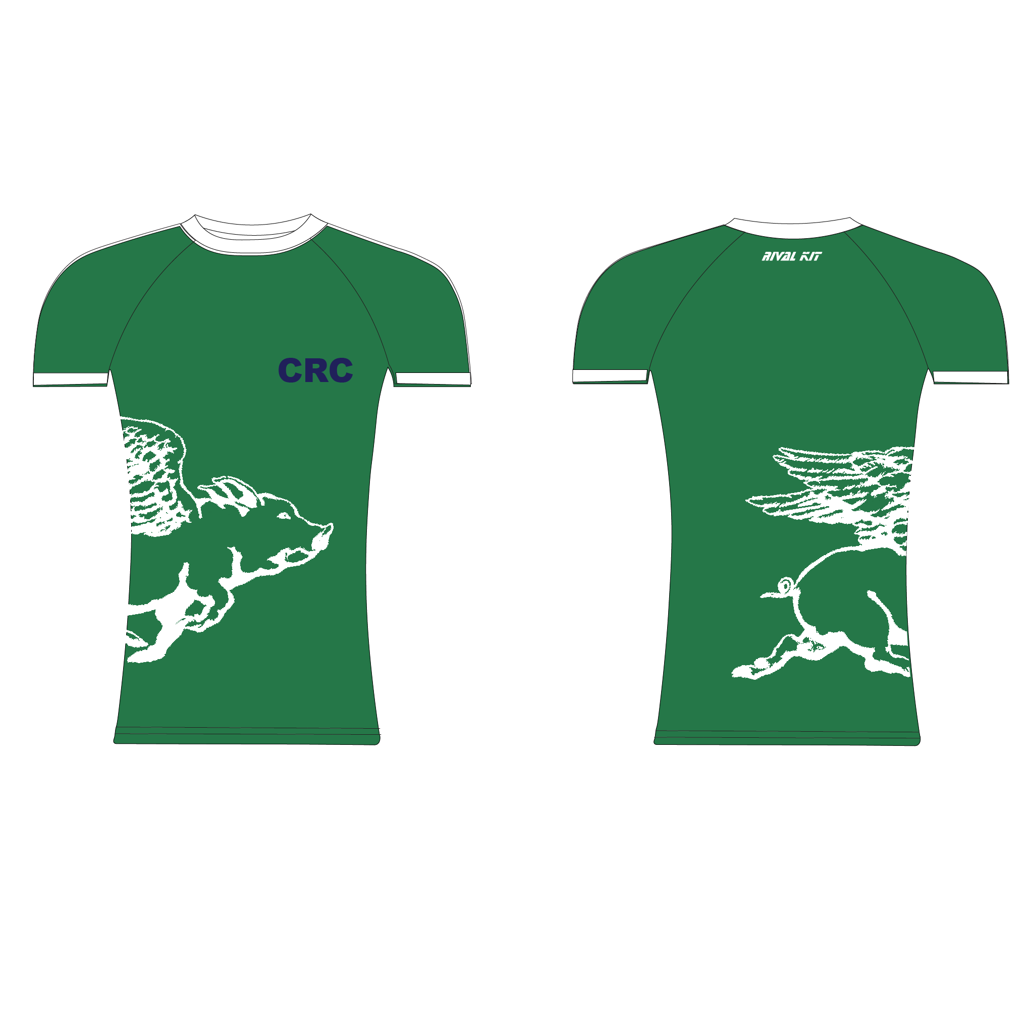 Cincinnati RC Green Short Sleeve Base-Layer