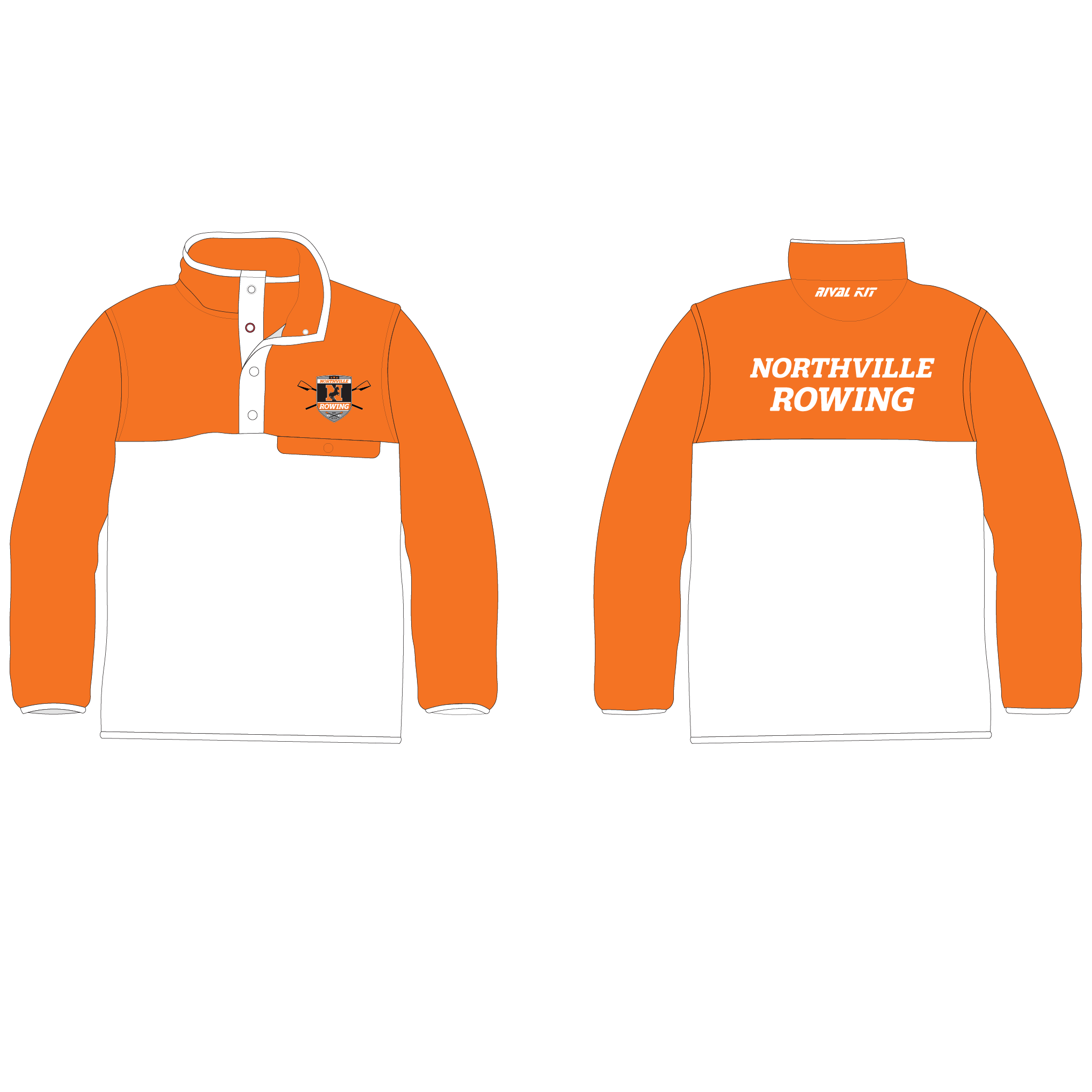 Northville Rowing Club Pocket Fleece