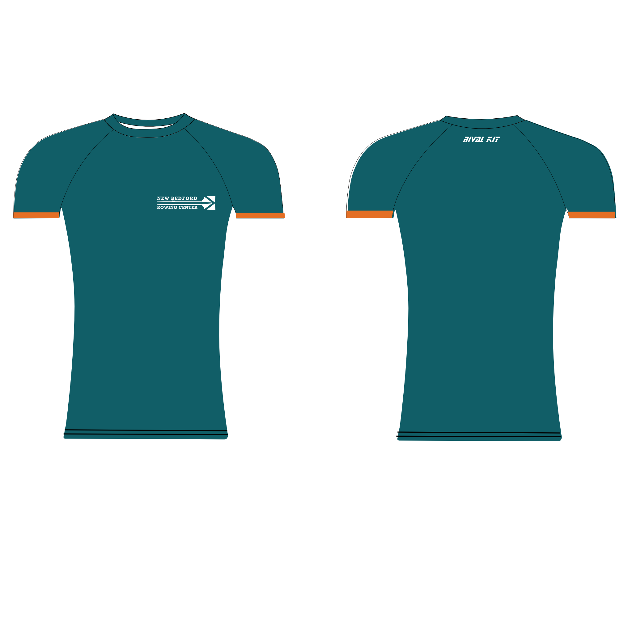 New Bedford Rowing Center Short Sleeve Baselayer