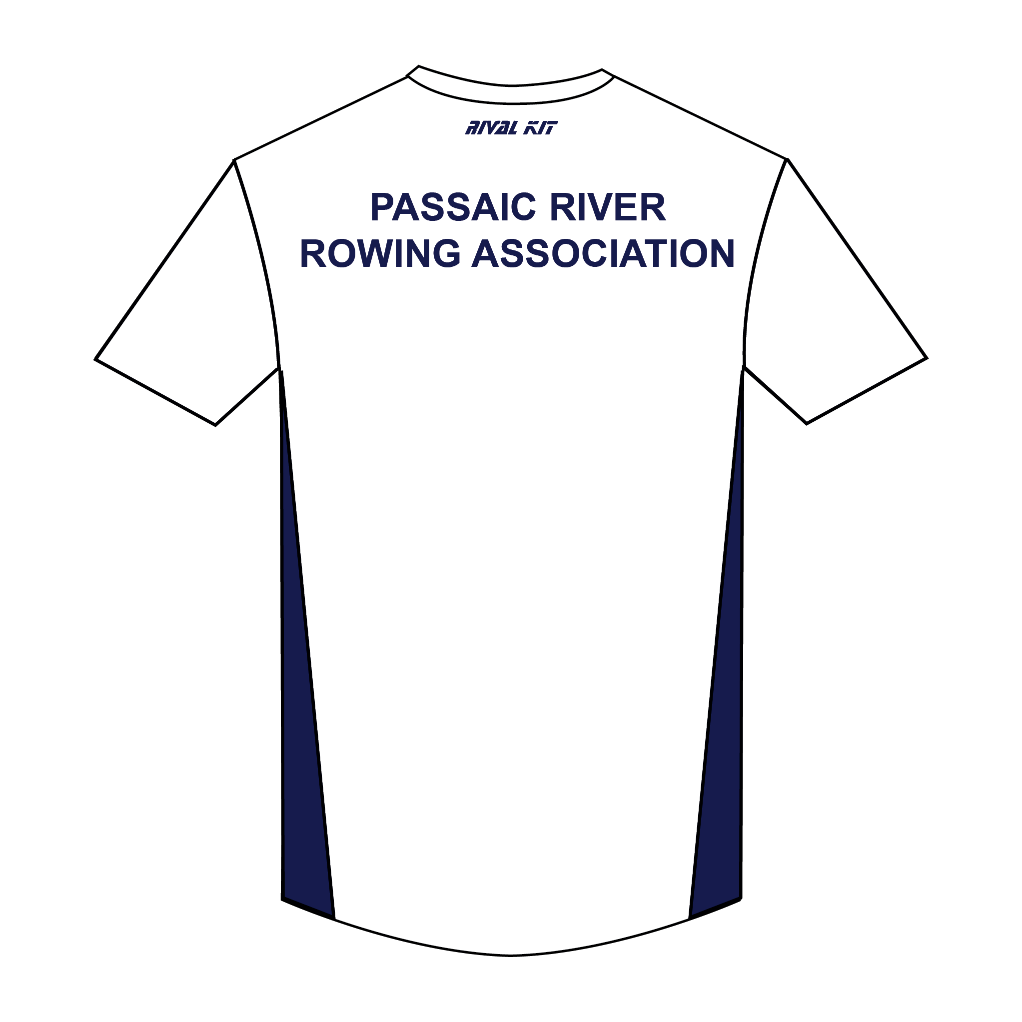 Passaic River Rowing Association Bespoke Gym T-Shirt