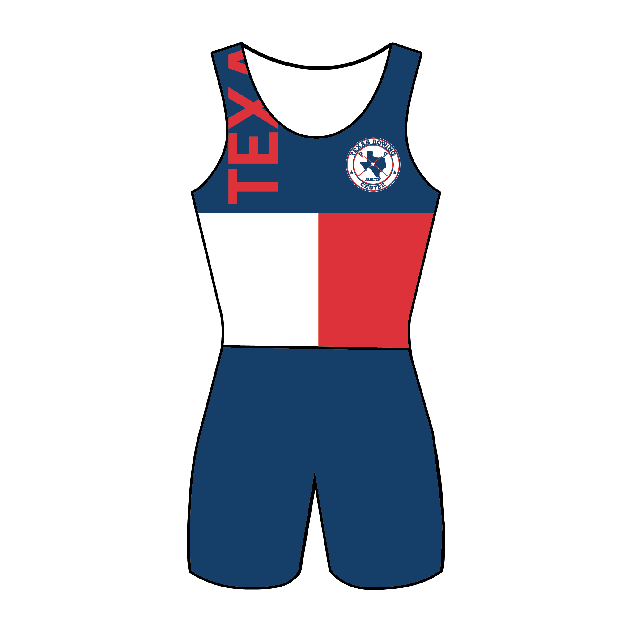Texas Rowing Center Texas Flag AIO