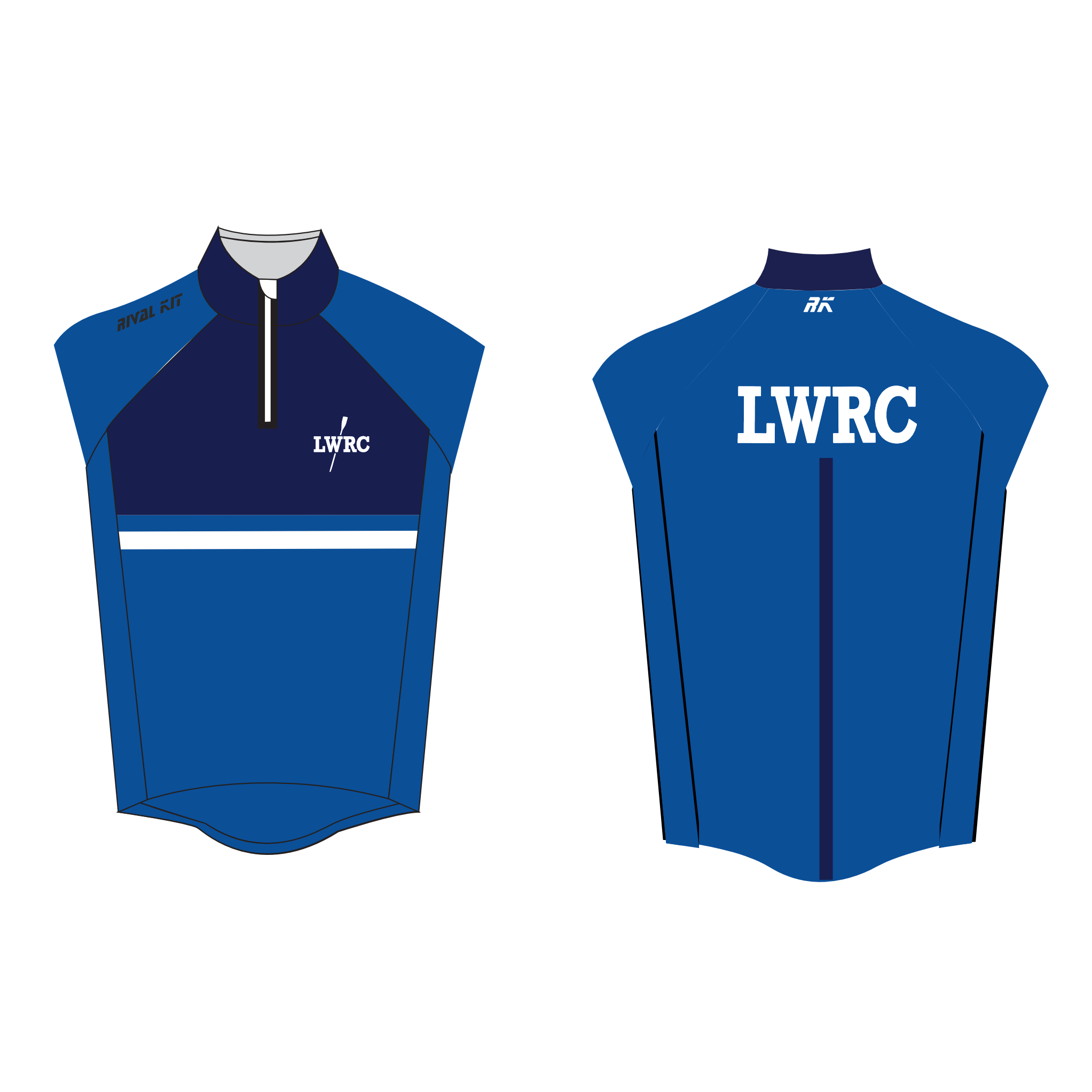 Lake Washington Rowing Club Splash Gilet