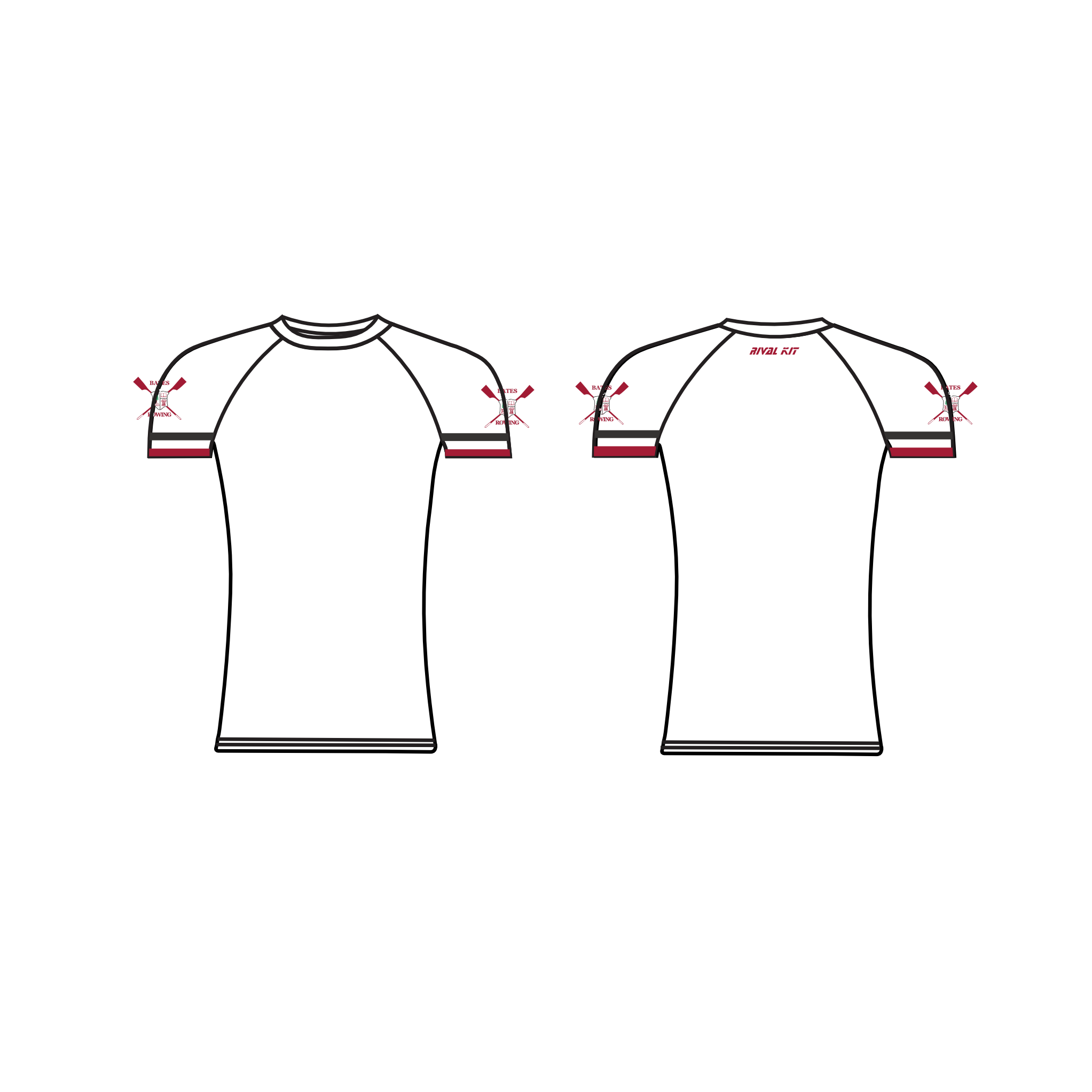 Bates Rowing Short Sleeve Base-Layer