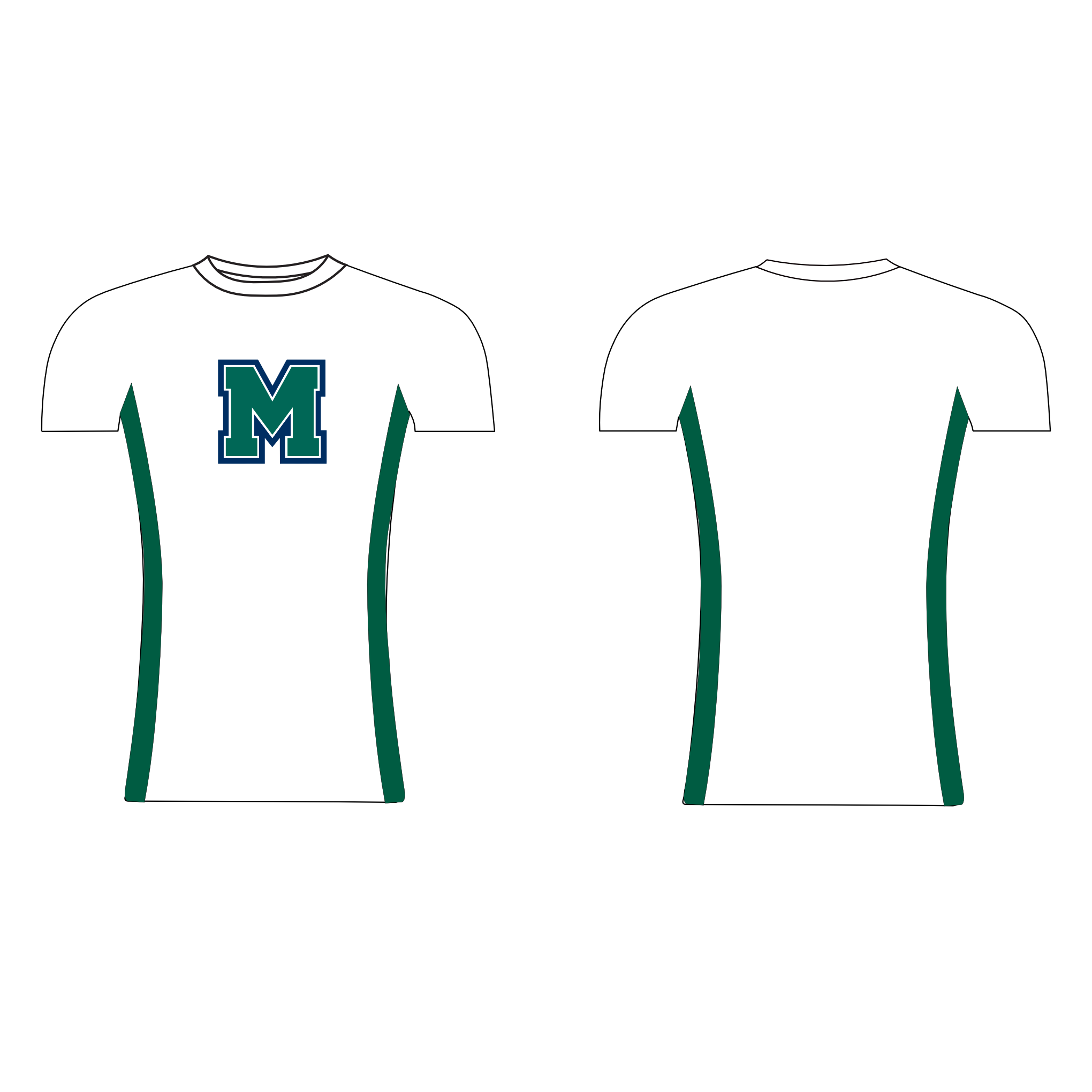 Mercyhurst University Boat Club Short Sleeve Baselayer