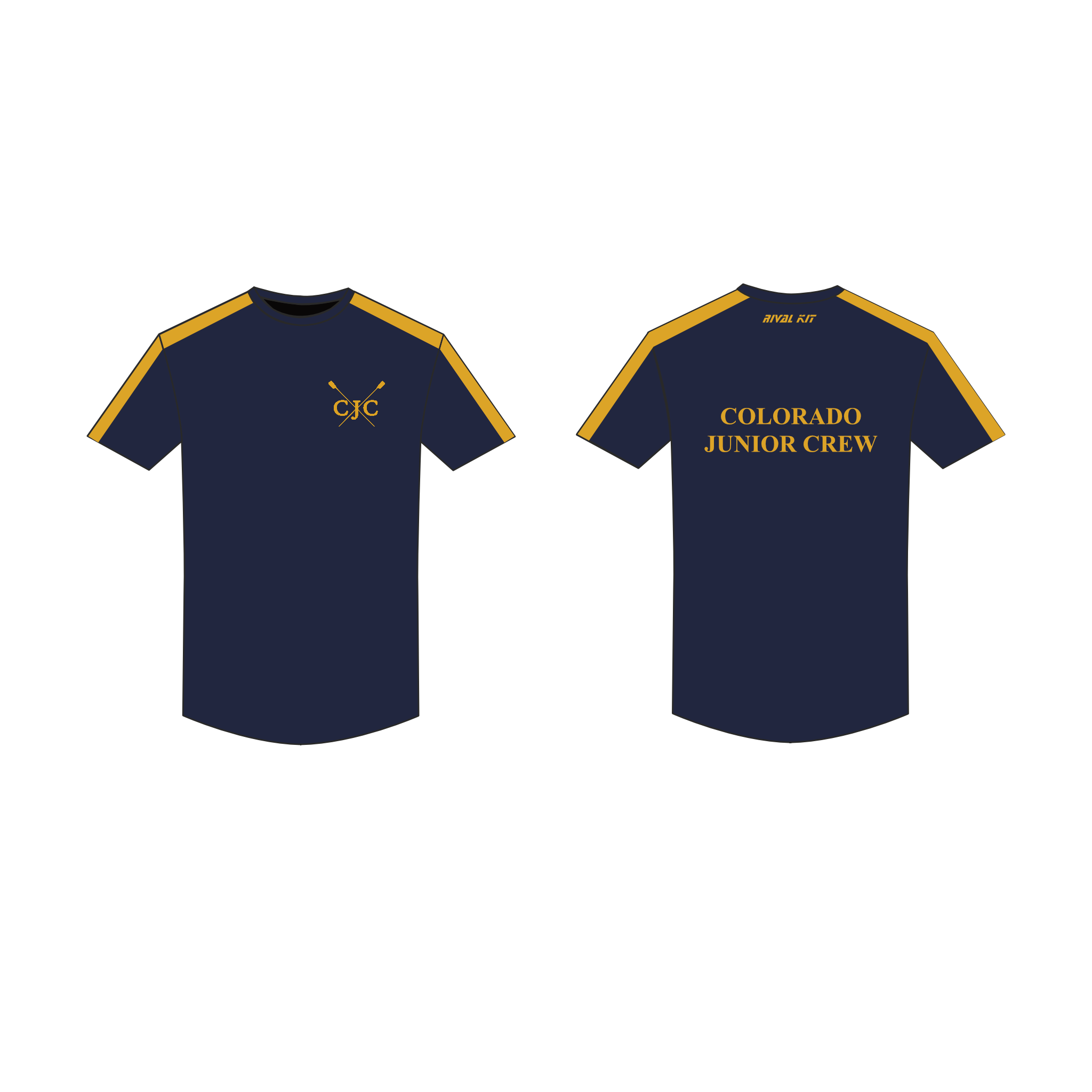 Colorado Junior Crew Short Sleeve Gym T-Shirt