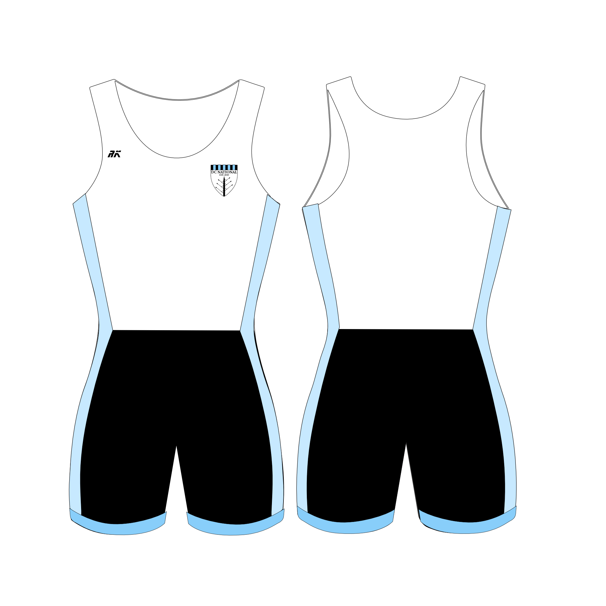 DC National Rowing Club White Suit