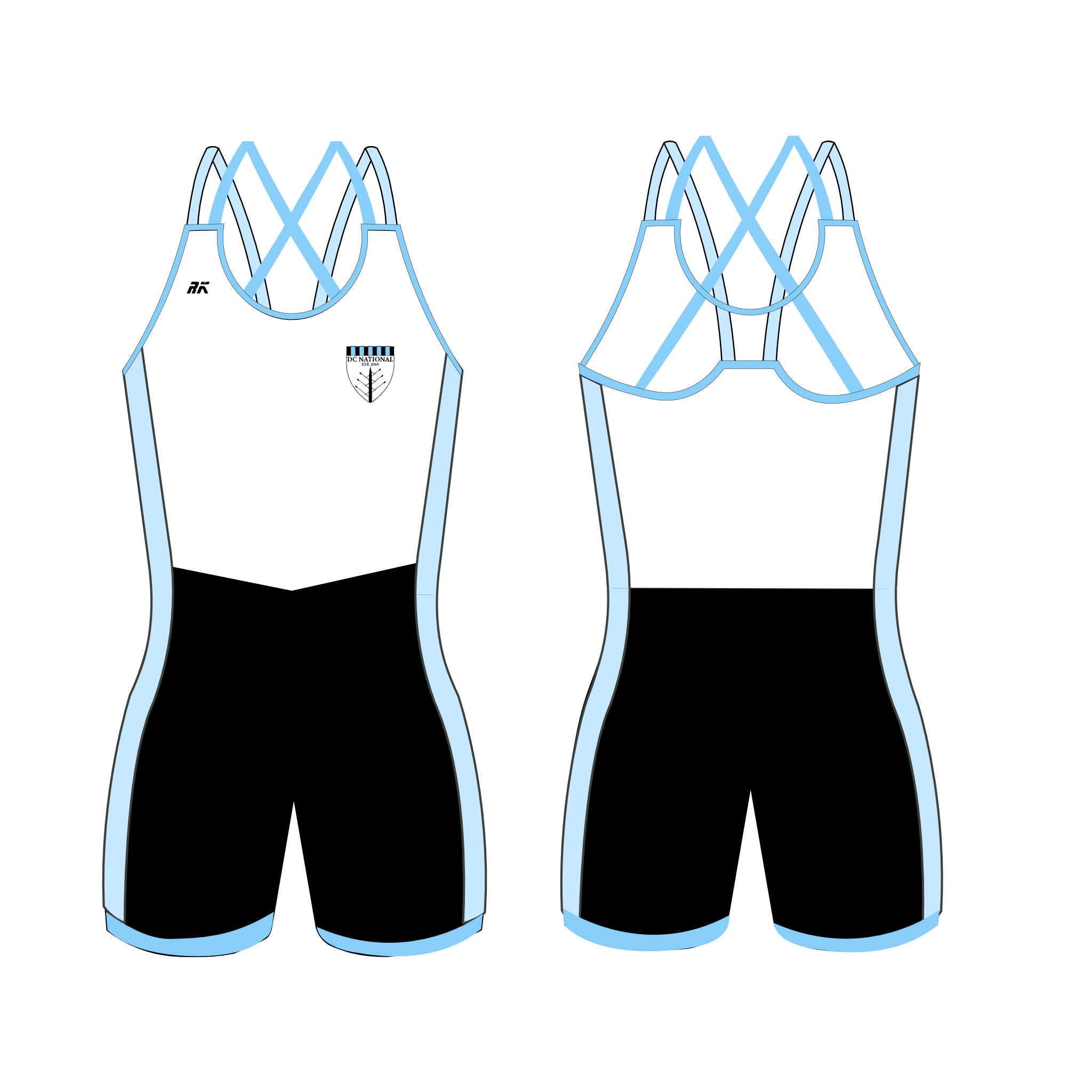 DC National Rowing Club White Suit