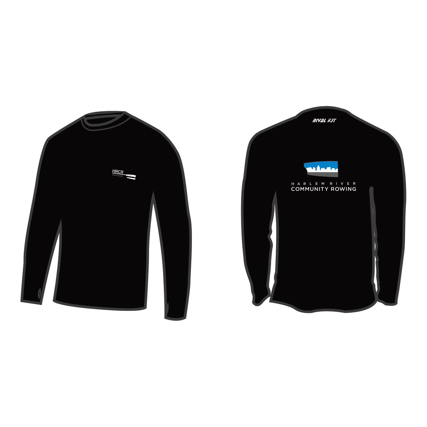 HRCR Long Sleeve Gym T-shirt
