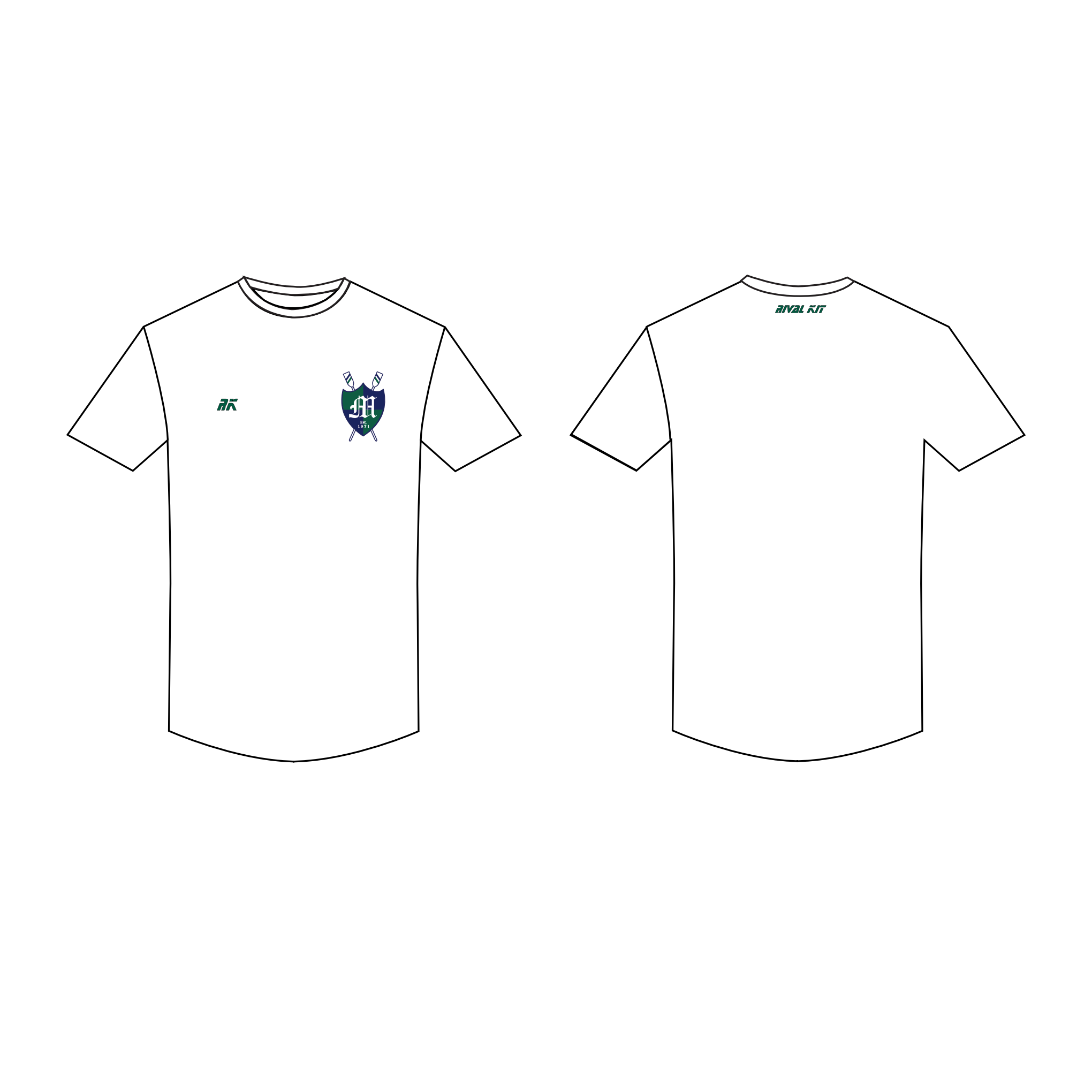 Mercyhurst University Boat Club Gym T-Shirt