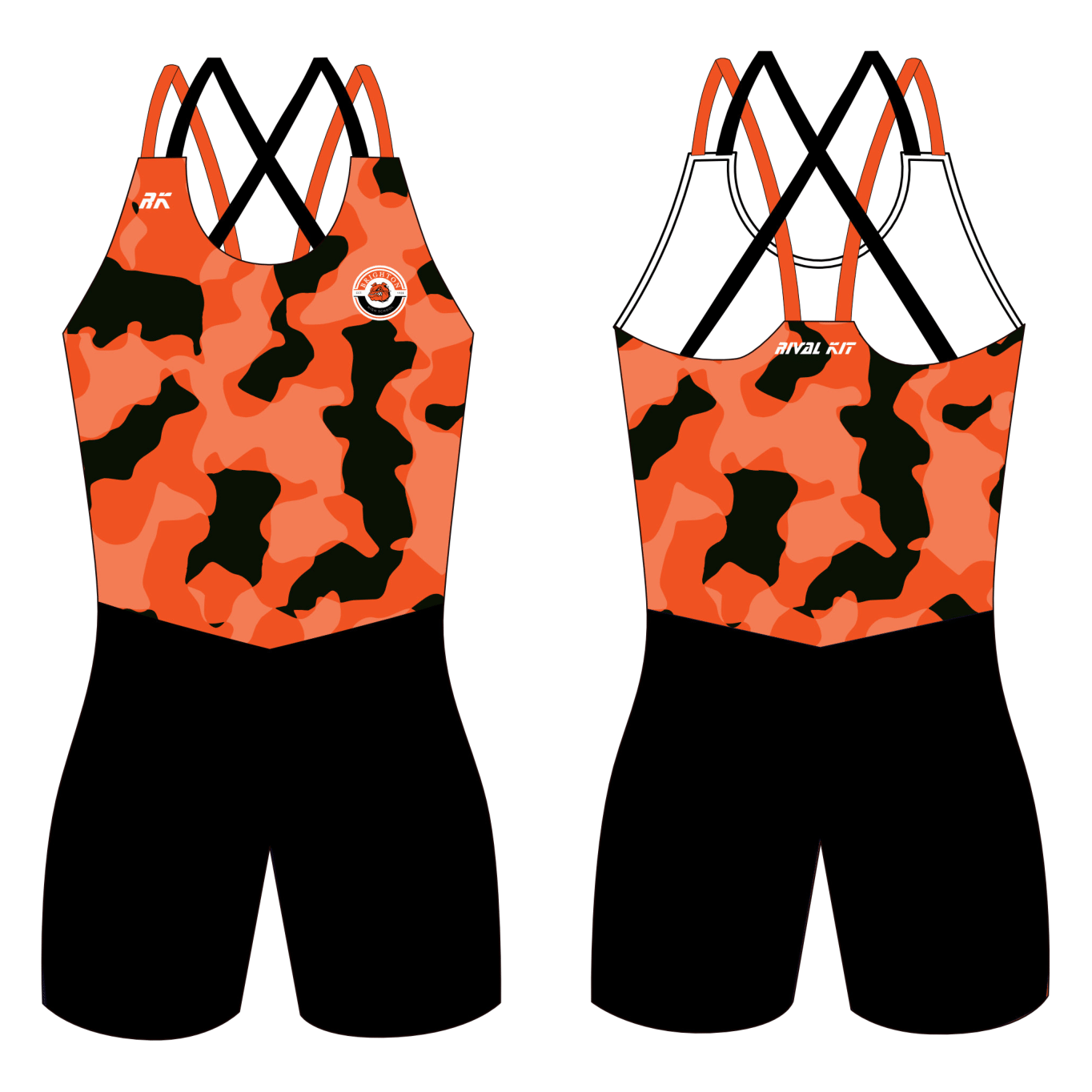 Brighton High School Strappy AIOX Camo