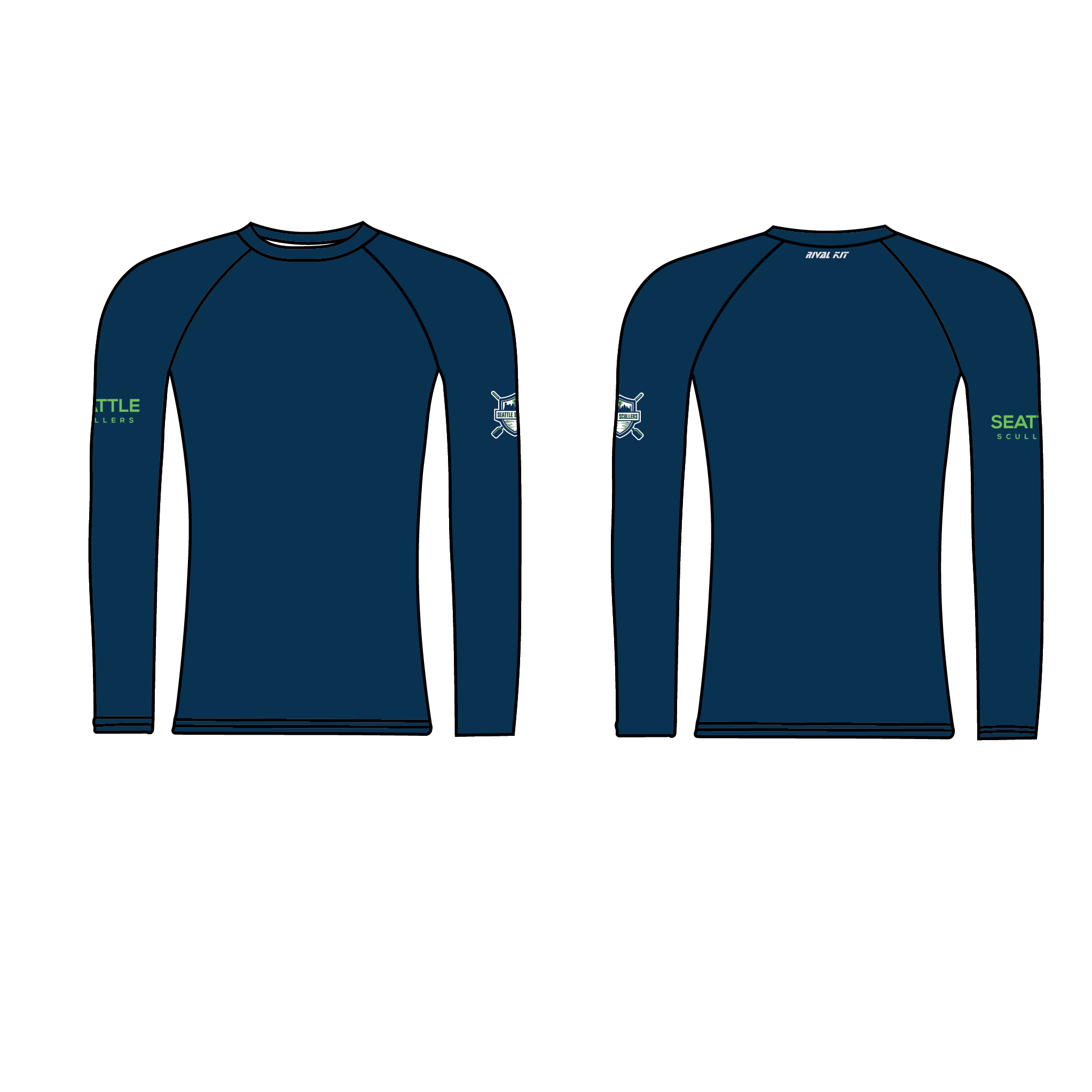 Seattle Scullers Long Sleeve Base Layer
