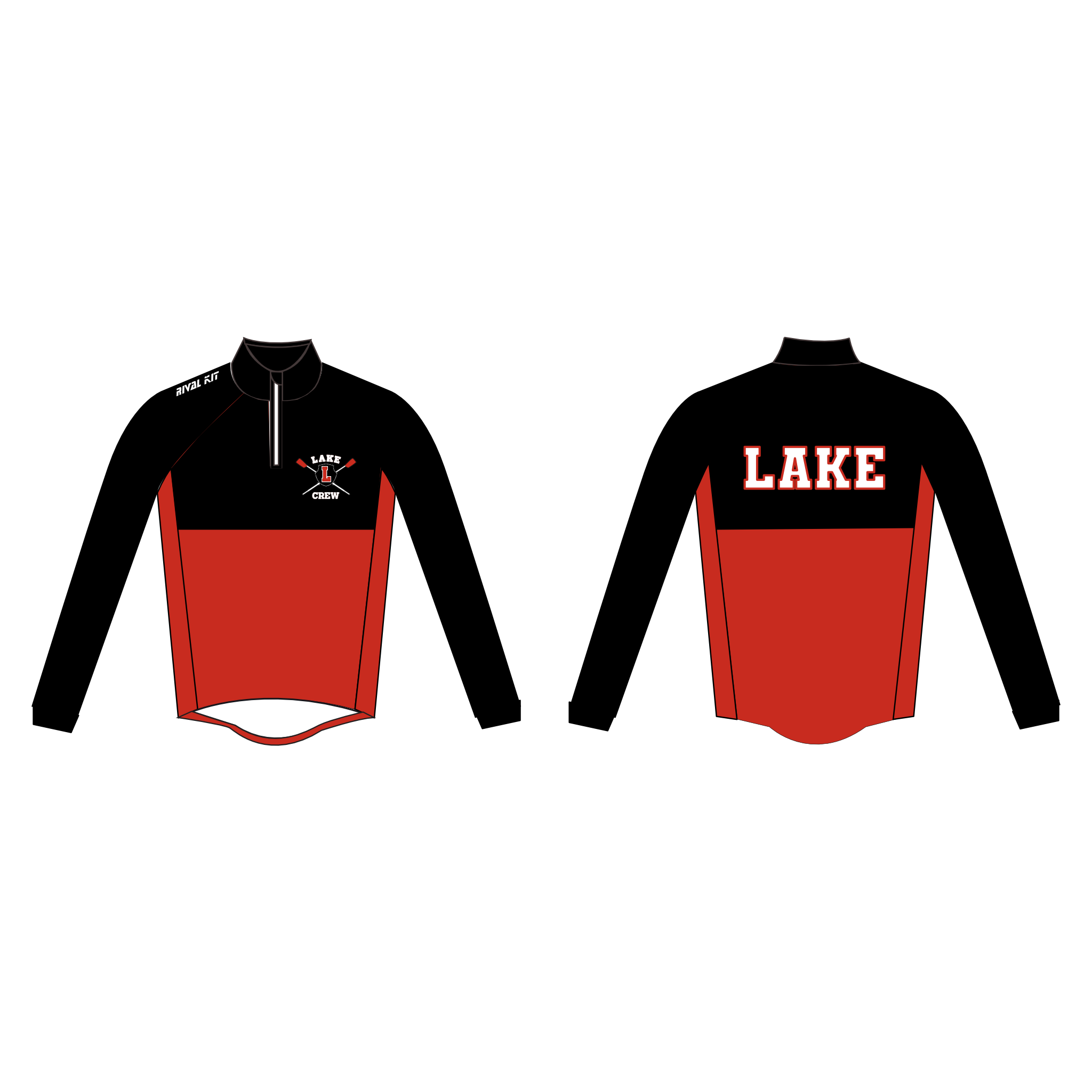 Lake County Rowing Association THERMAL Splash Jacket 1