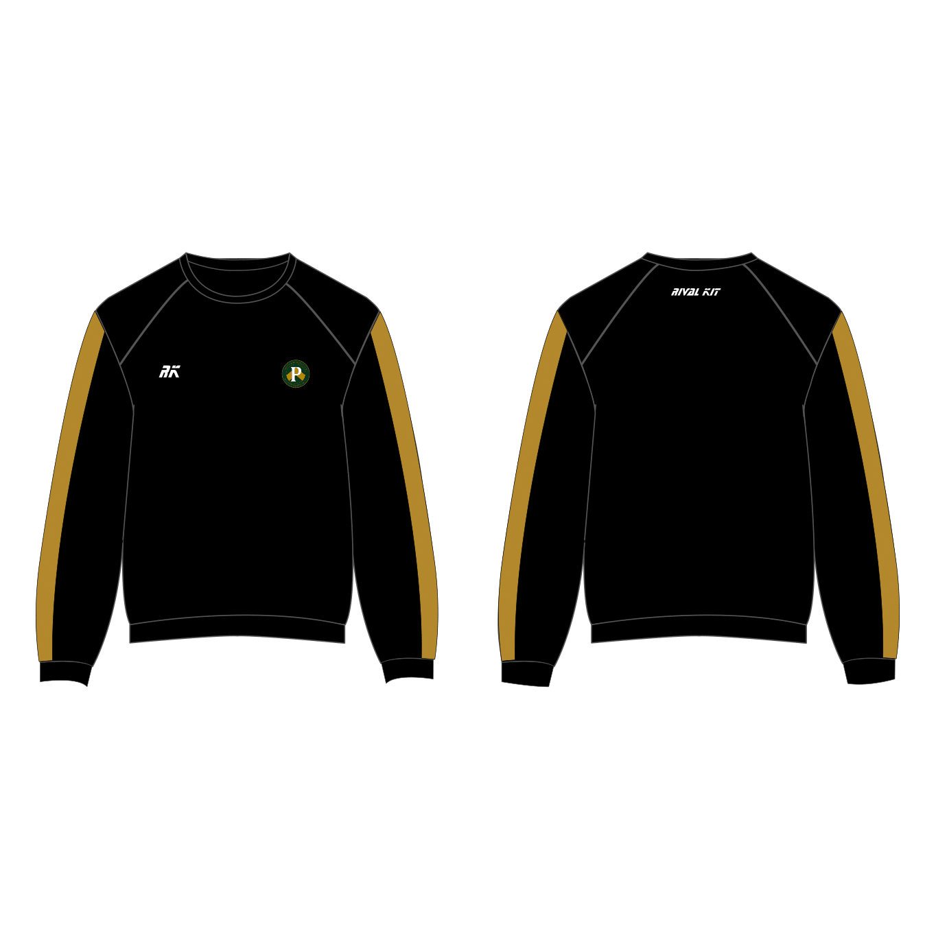 Pocock Rowing Club Sweatshirt Black