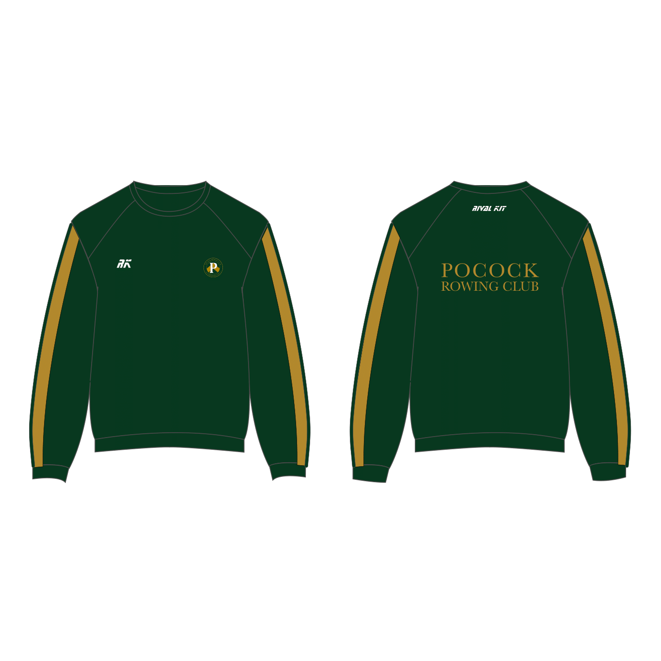 Pocock Rowing Club Sweatshirt Green