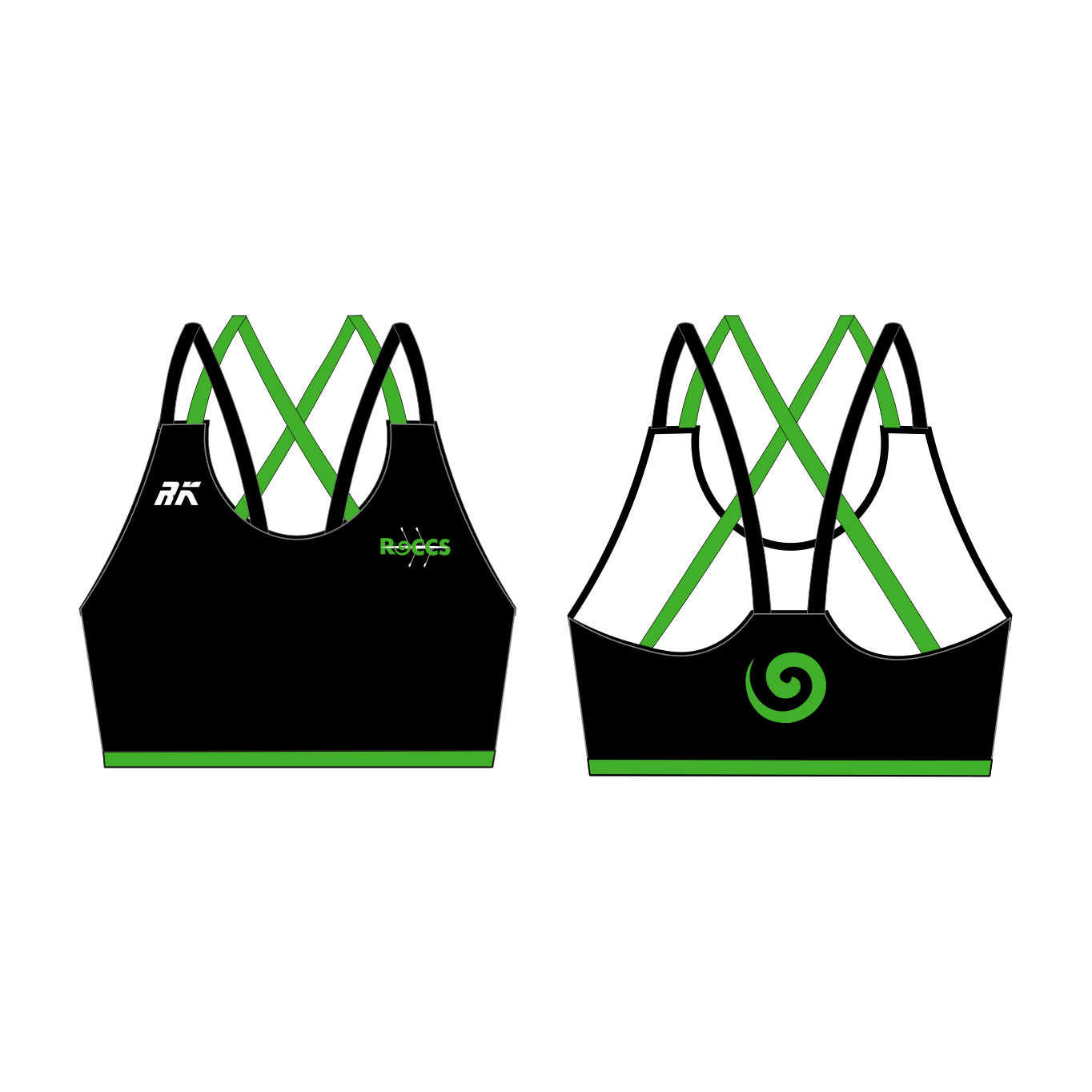 ROCCS Strappy Sports Bra