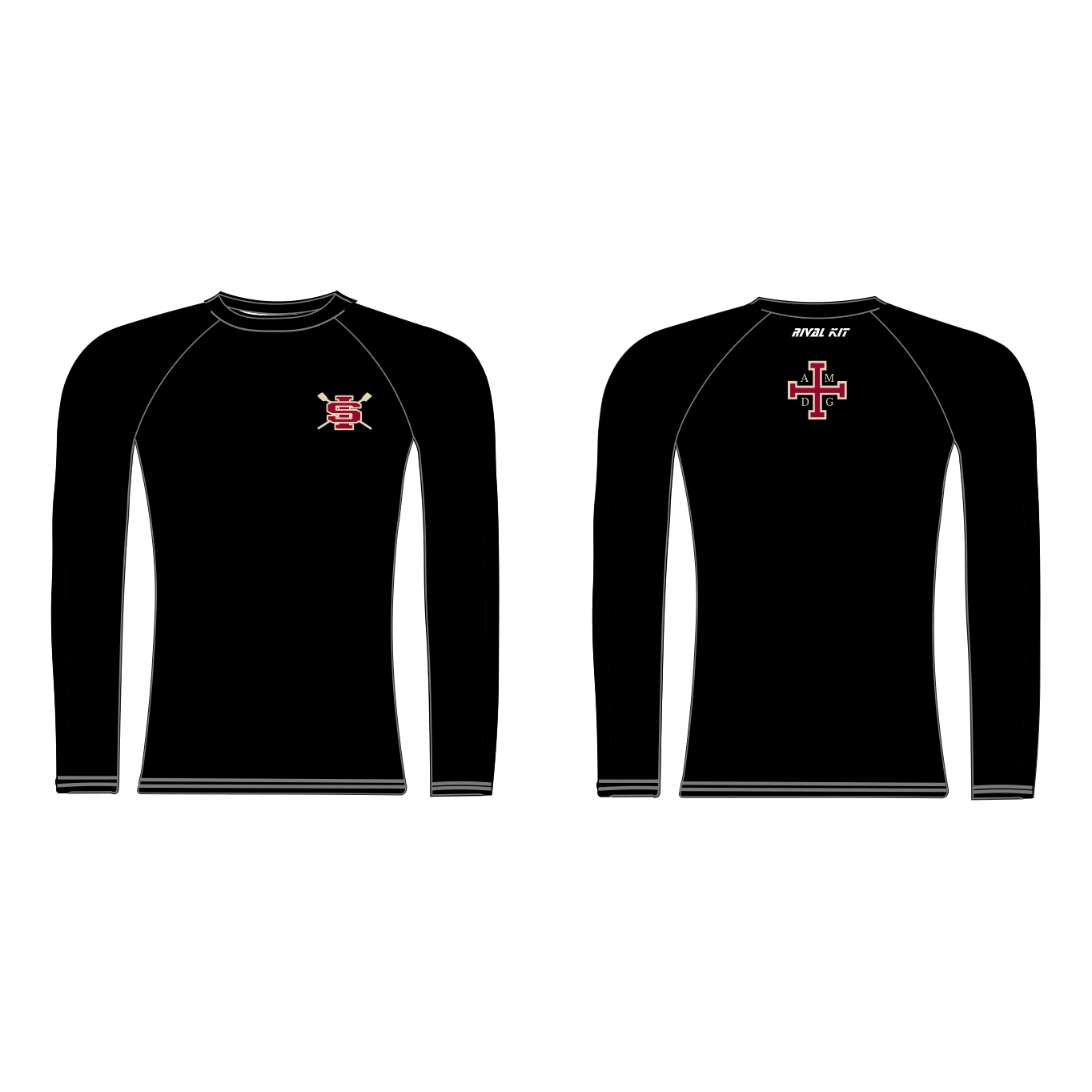 Saint Ignatius Chicago Rowing Long Sleeve Base-Layer (Copy)