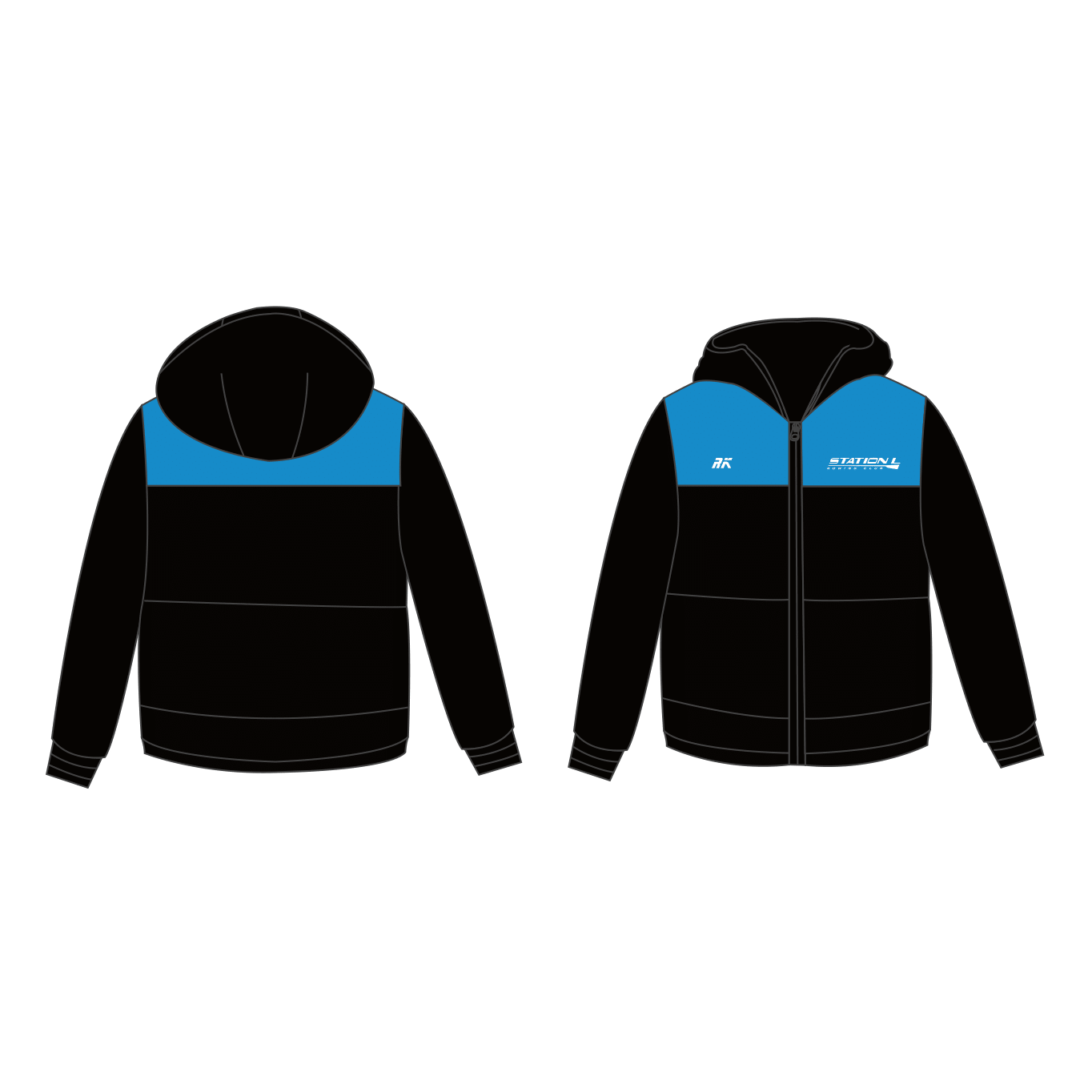 Station L Rowing Club Puffa Jacket