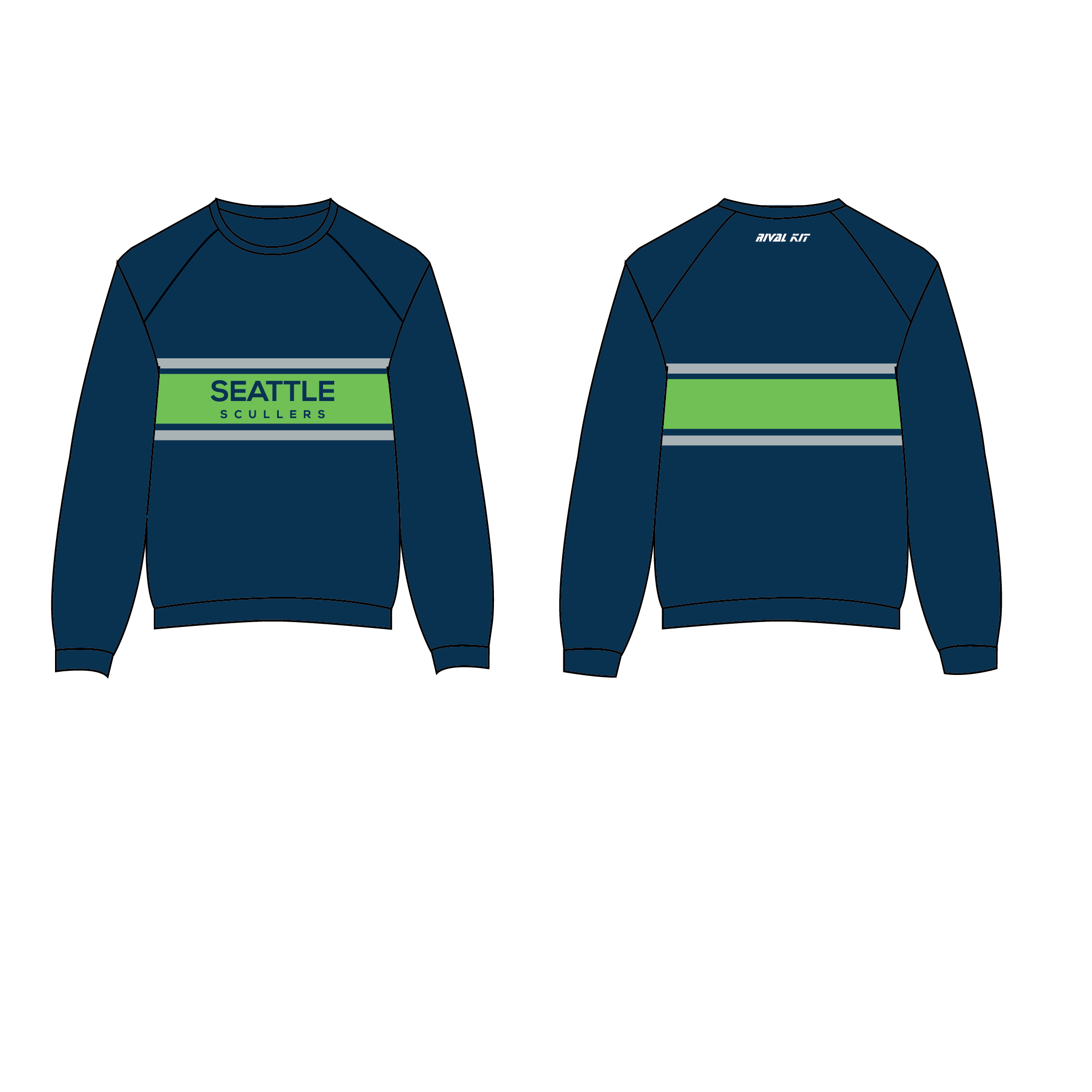 SEATTLE SCULLERS Sweatshirt