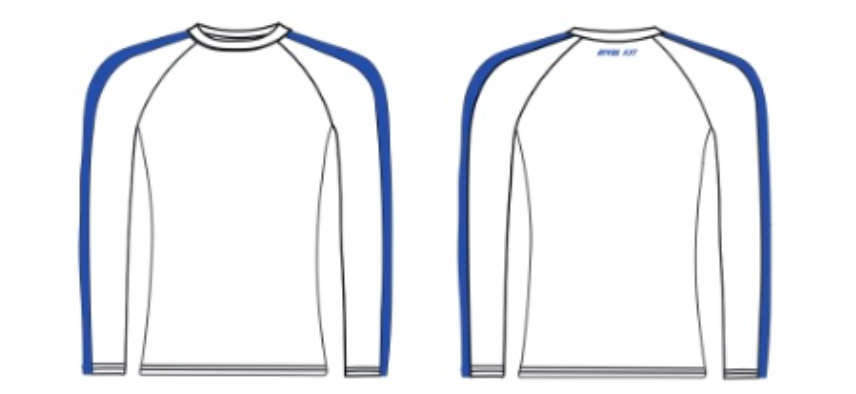 DC International White Long Sleeve Base Layer