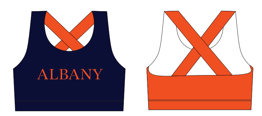 ALBANY Rowing Cross Back Sports Bra