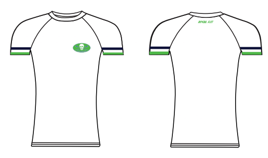 Tampa Athletic Club Stripe Short Sleeve Base-Layer