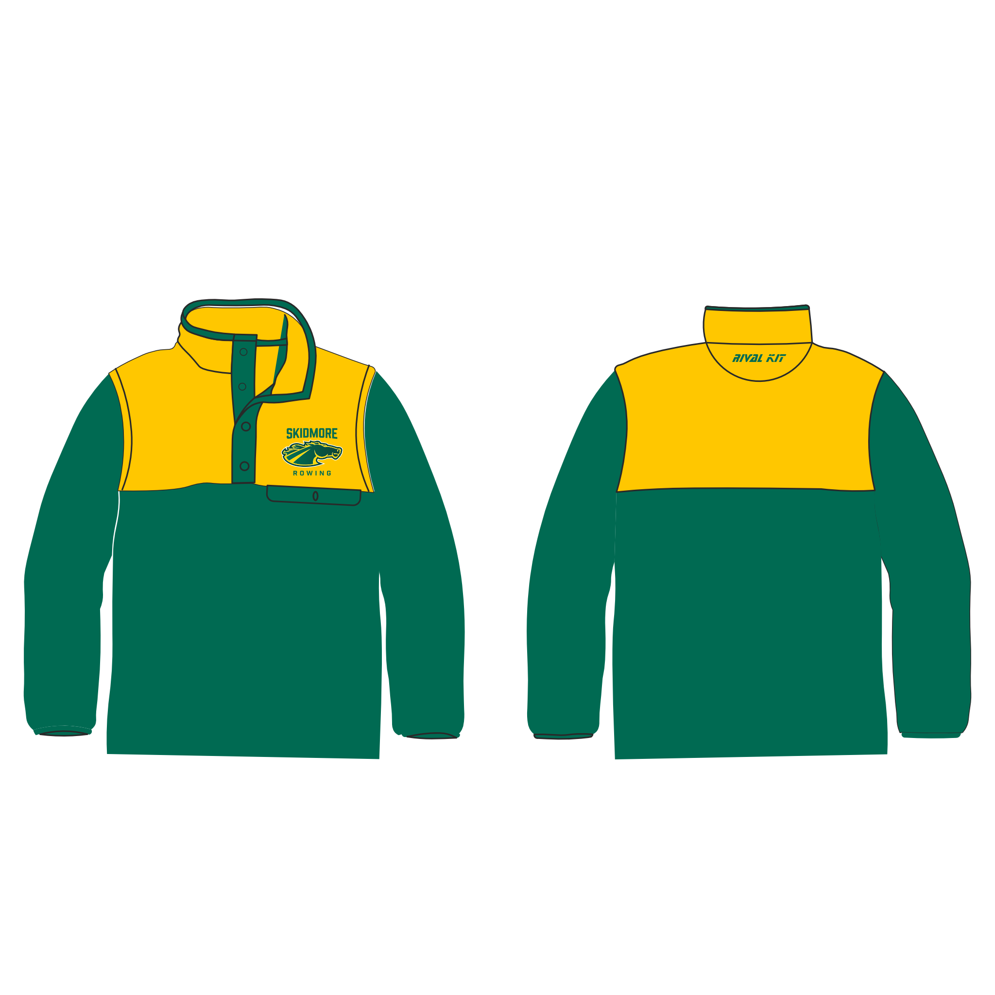 Skidmore Rowing Pocket Fleece