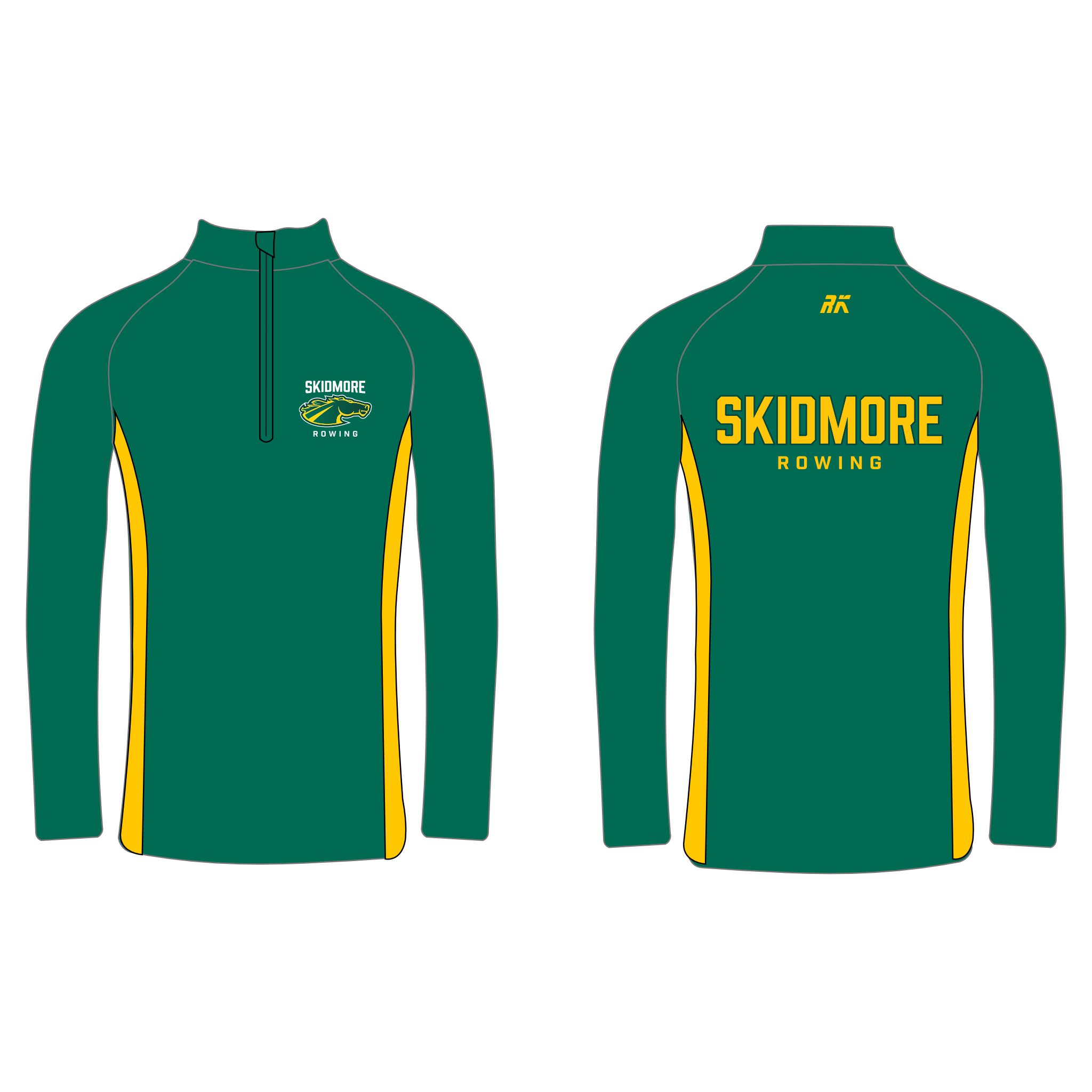 Skidmore Rowing Performance QZip
