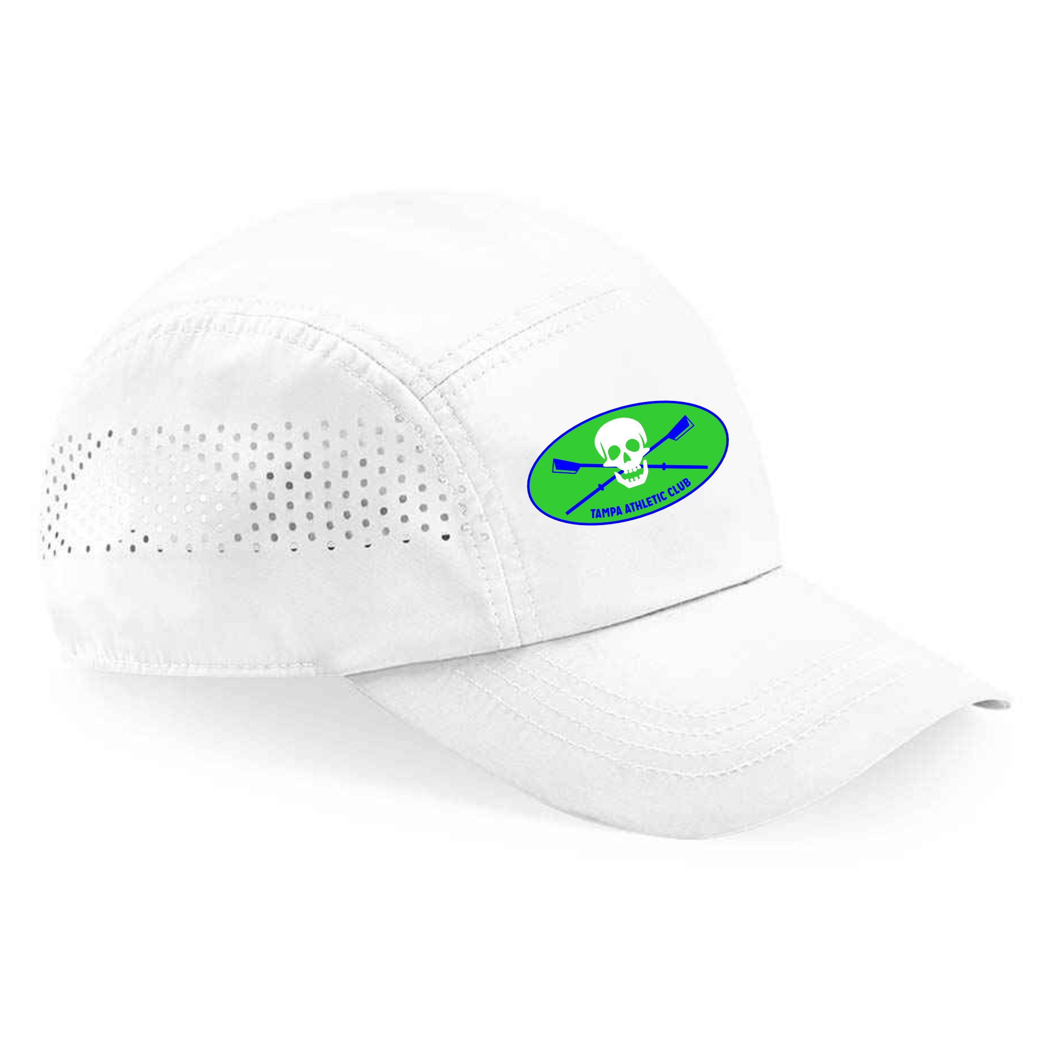 Tampa Athletics Performance Cap White