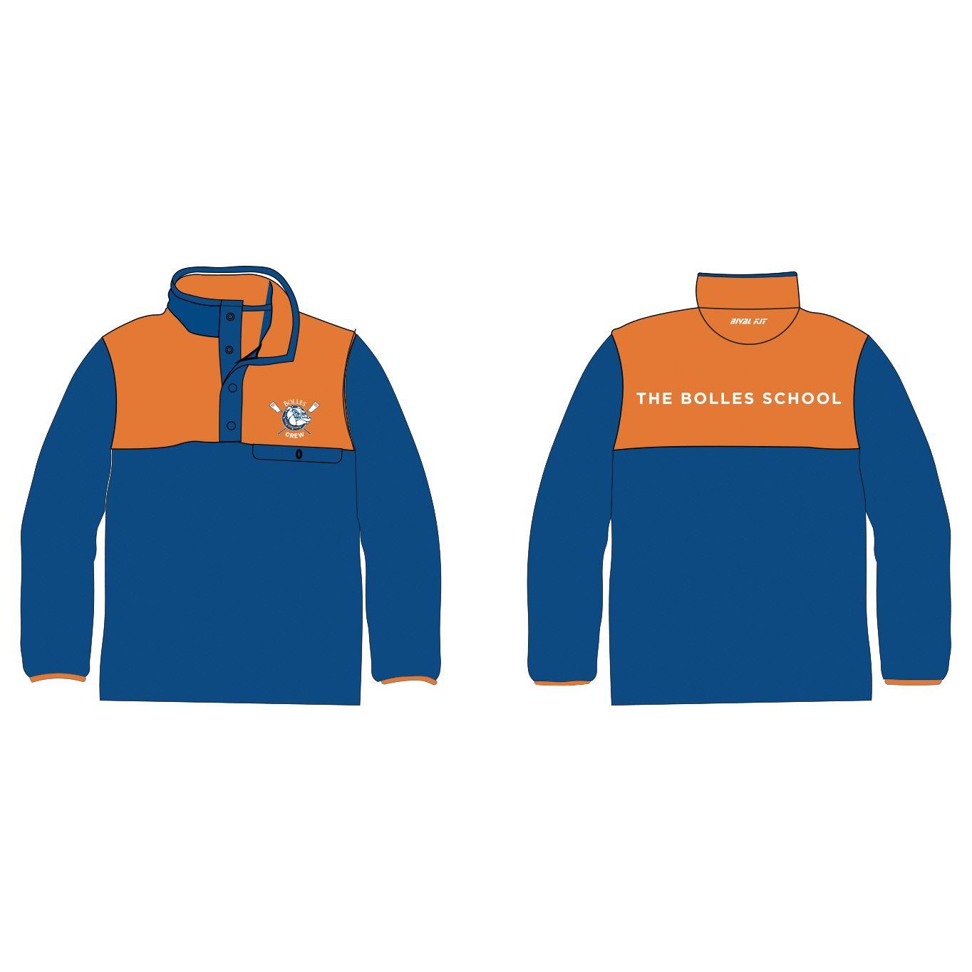 The Bolles School Pocket Fleece