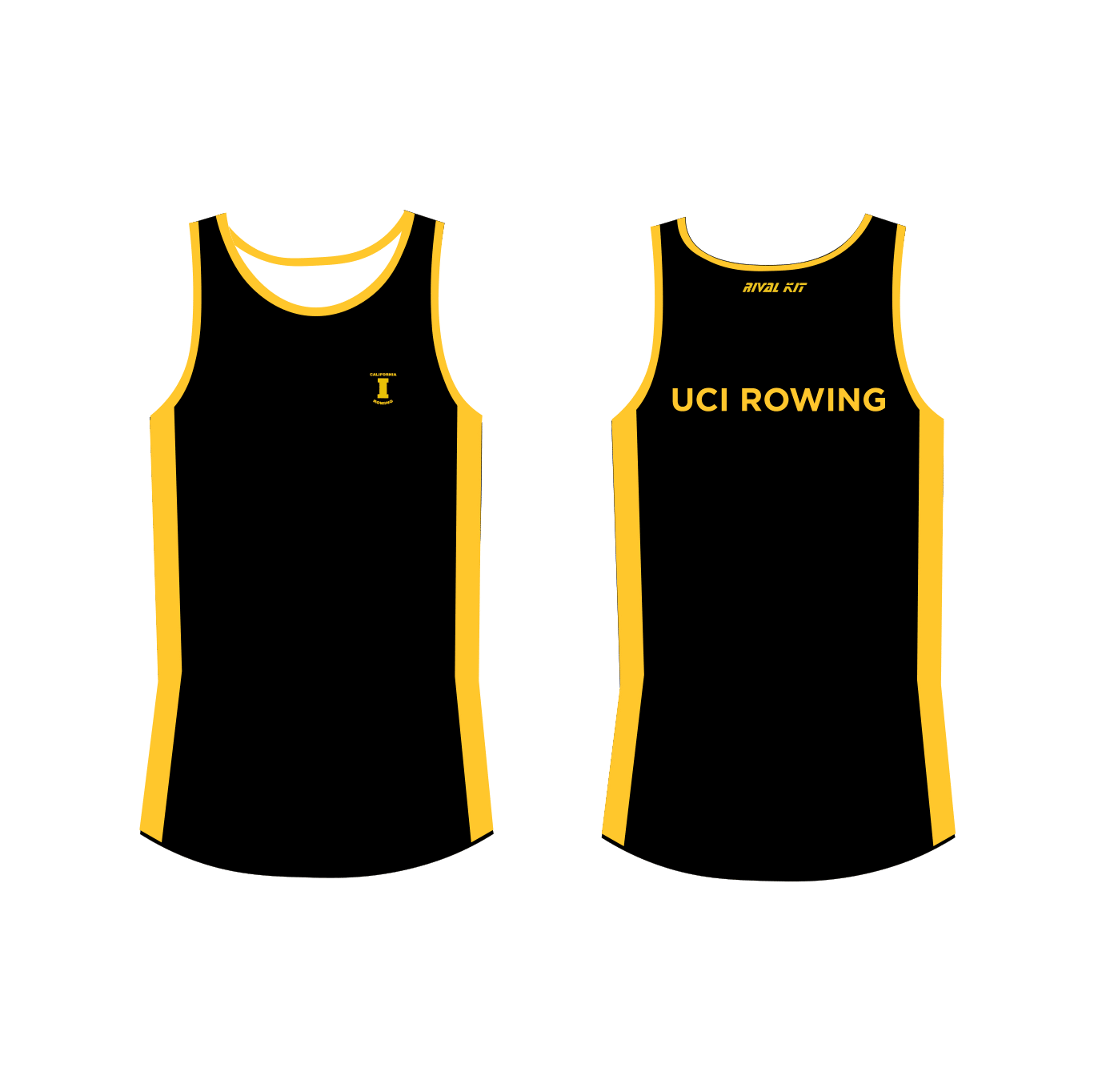UCI Rowing Black Vest