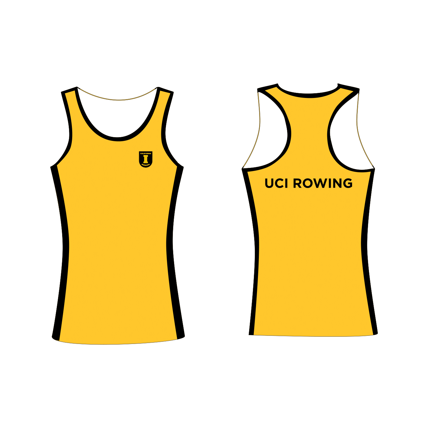 UCI Rowing Gold Vest