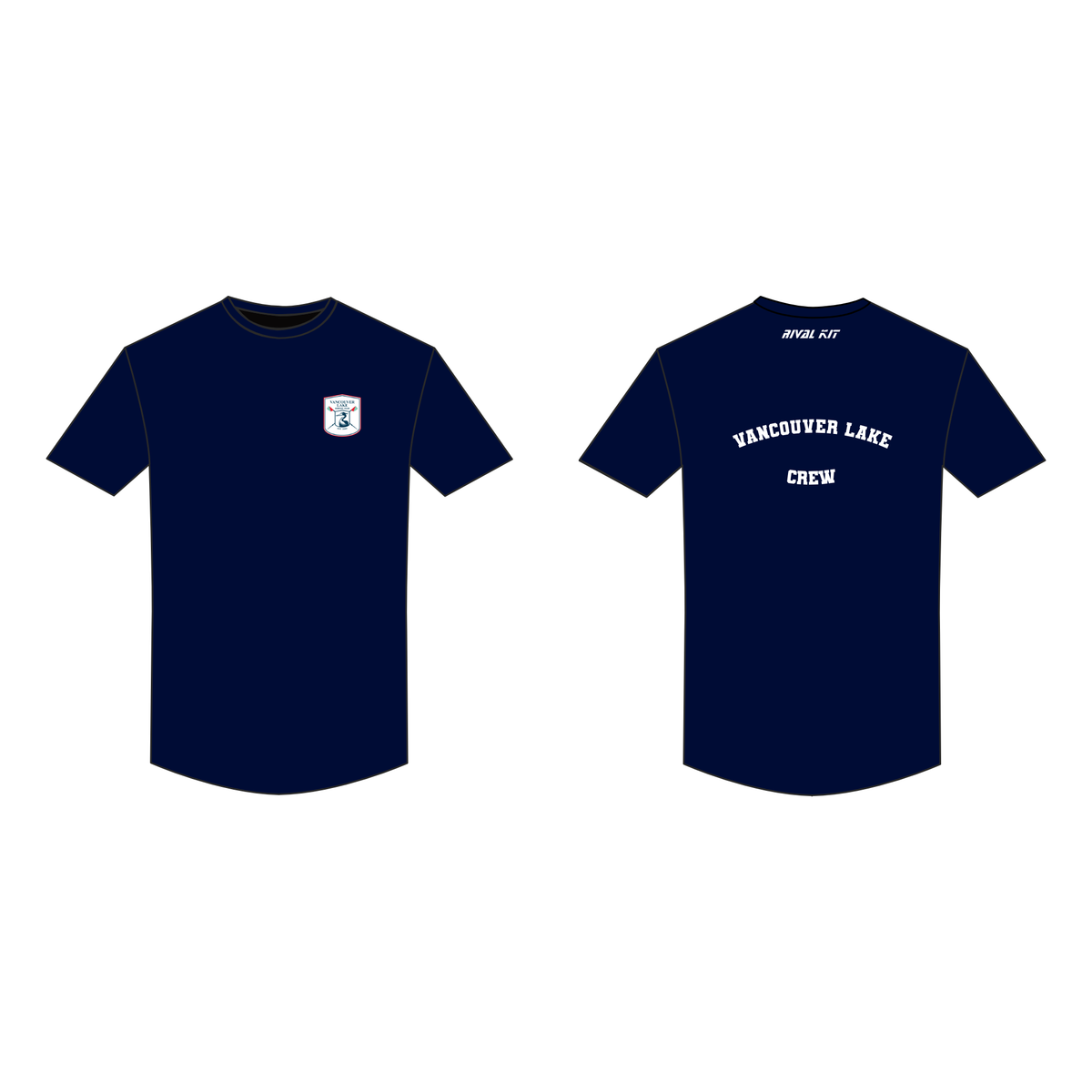 Vancouver Lake Rowing Club Short Sleeve Gym T-Shirt 2