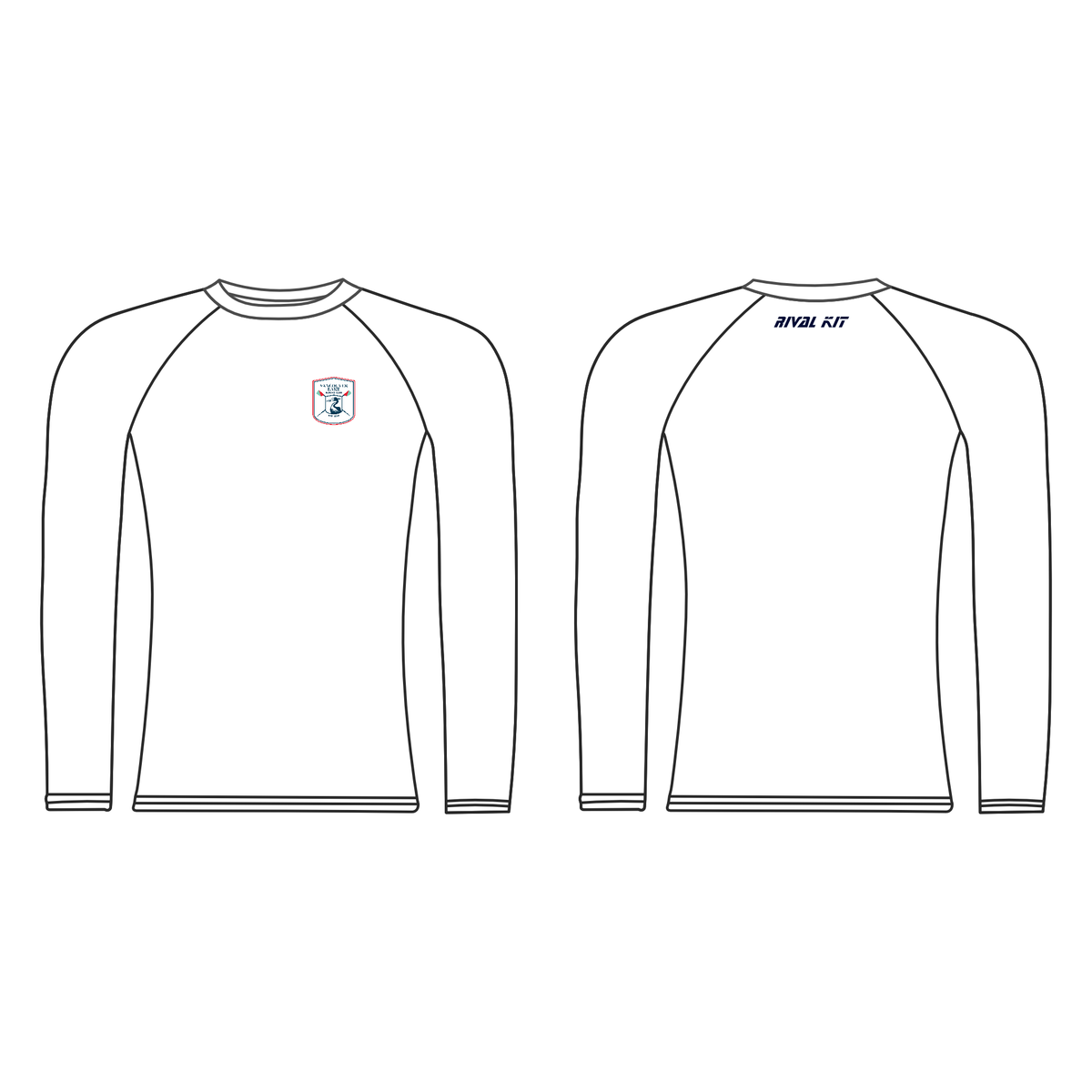 Vancouver Lake Rowing Club Long Sleeve Baselayer 1