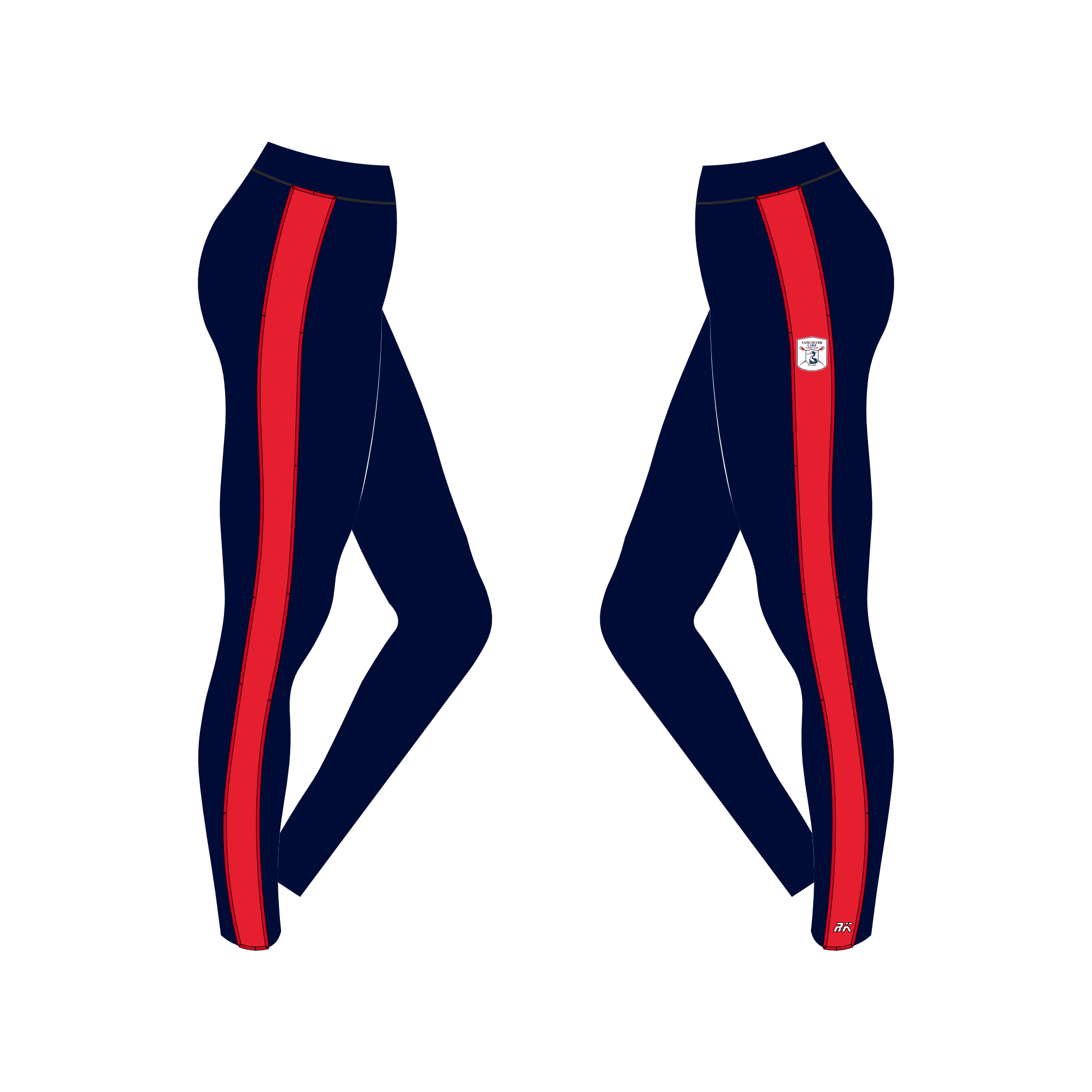 Vancouver Lake Rowing Club Leggings